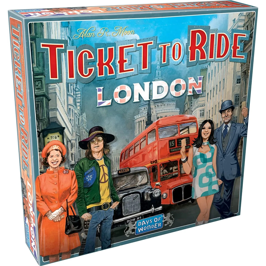 Настільна гра Days of Wonder Ticket to Ride: London , англійська (824968200612) - зображення 1