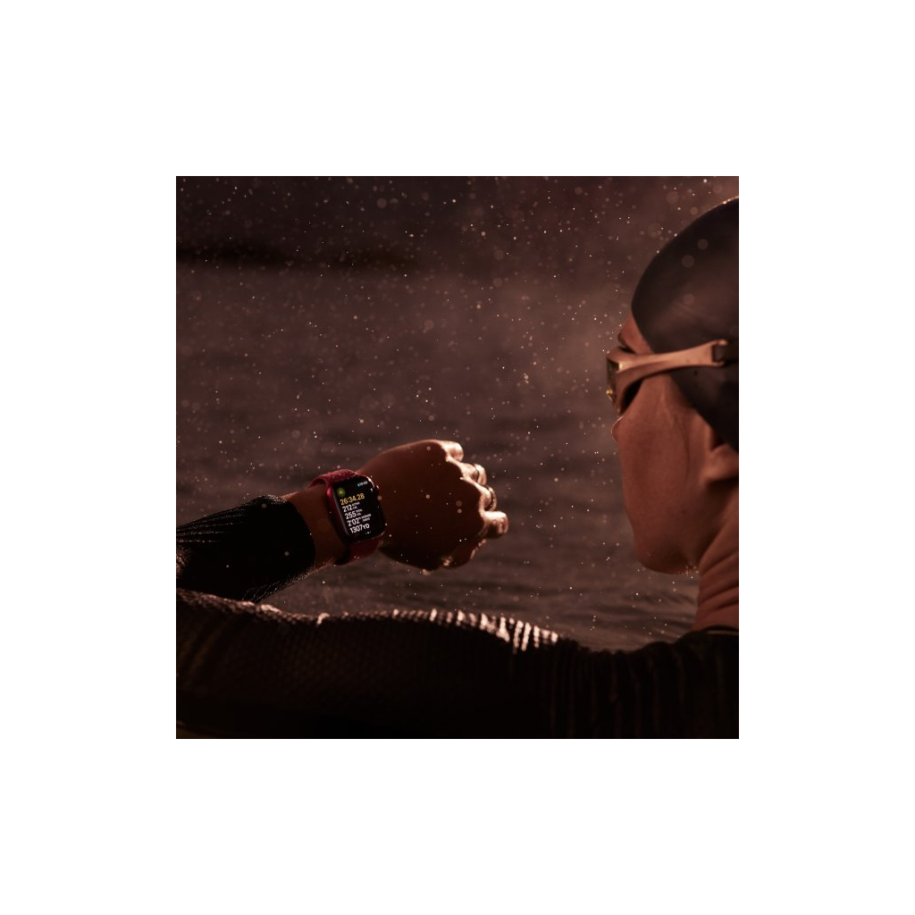 Смарт-годинник Apple Watch Series 9 GPS 41mm Starlight Aluminium Case with Starlight Sport Loop (MR8V3QP/A) - зображення 4