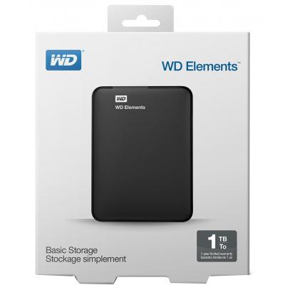 Зовнішній жорсткий диск 2.5" 1TB WD (WDBUZG0010BBK-WESN) - изображение 6
