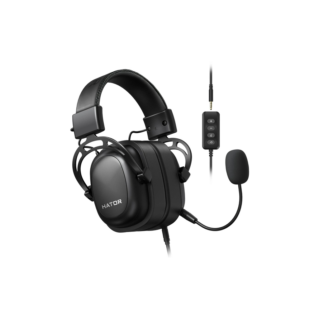 Навушники Hator Hypergang 7.1 USB Black (HTA-840) - зображення 1