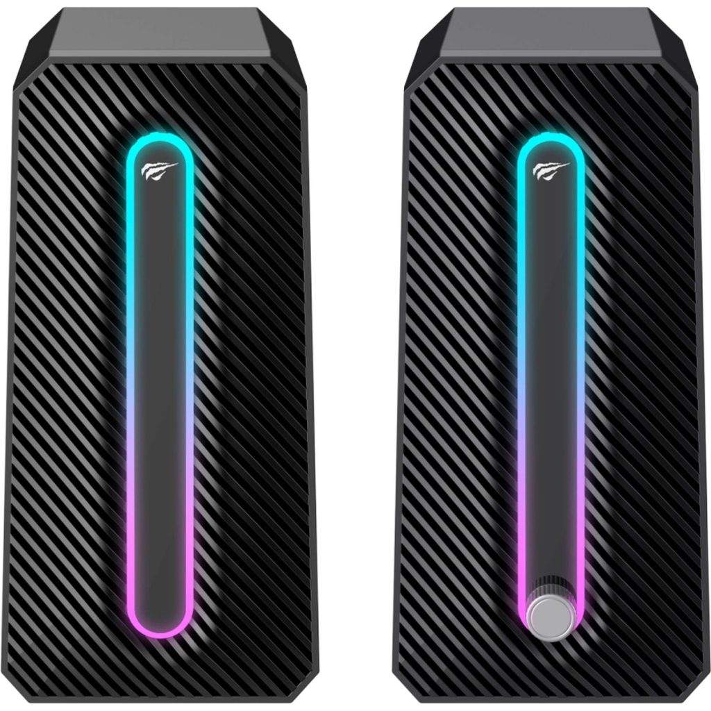 Акустична система Havit HV-SK216 USB RGB Black (6939119052249) - зображення 5
