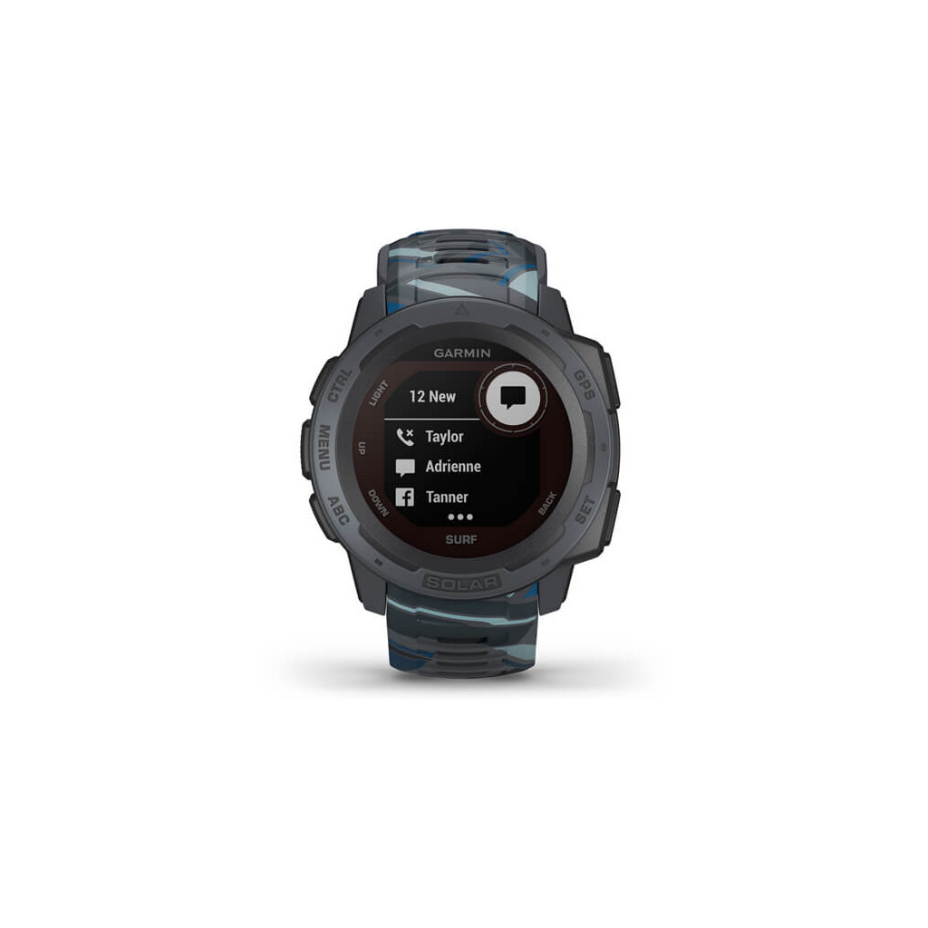 Смарт-годинник Garmin Instinct Solar, Surf Edition, Pipeline, GPS (010-02293-07) - зображення 8