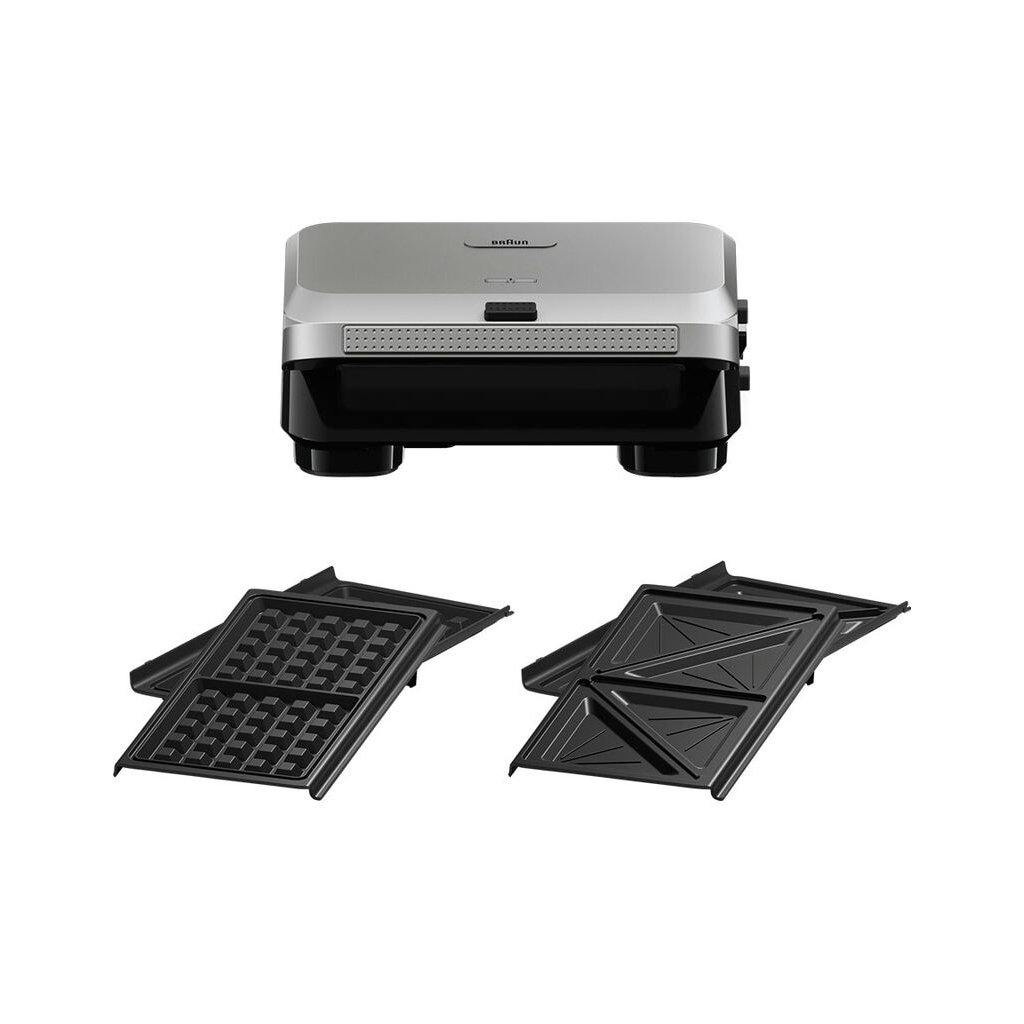 Сендвічниця Braun SM5005 SILVBK - зображення 3