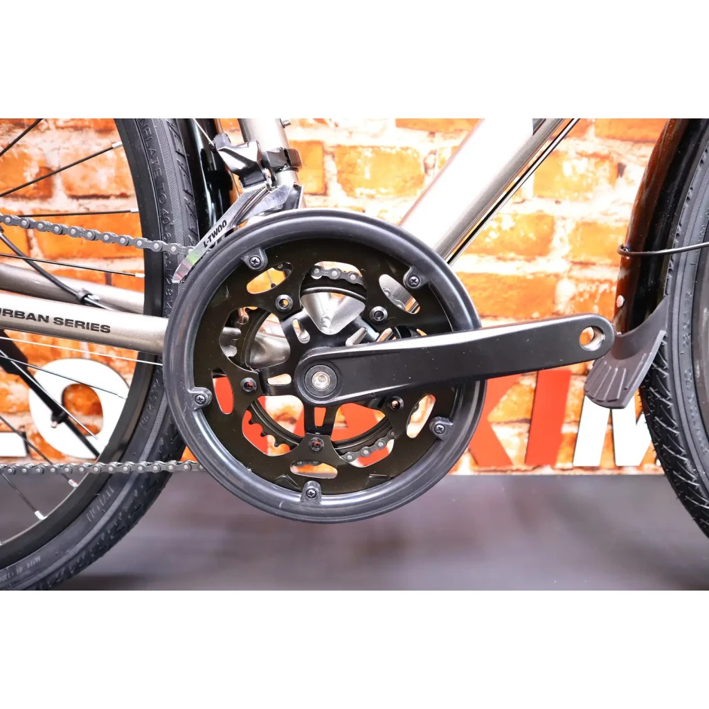 Велосипед Dorozhnik Advent DD 28" 19.5" AL 2024 Сірий металік (OPS-D-28-417) - зображення 6