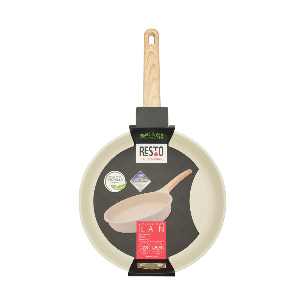 Сковорода Resto Ran біла 28 см (93811) - зображення 8