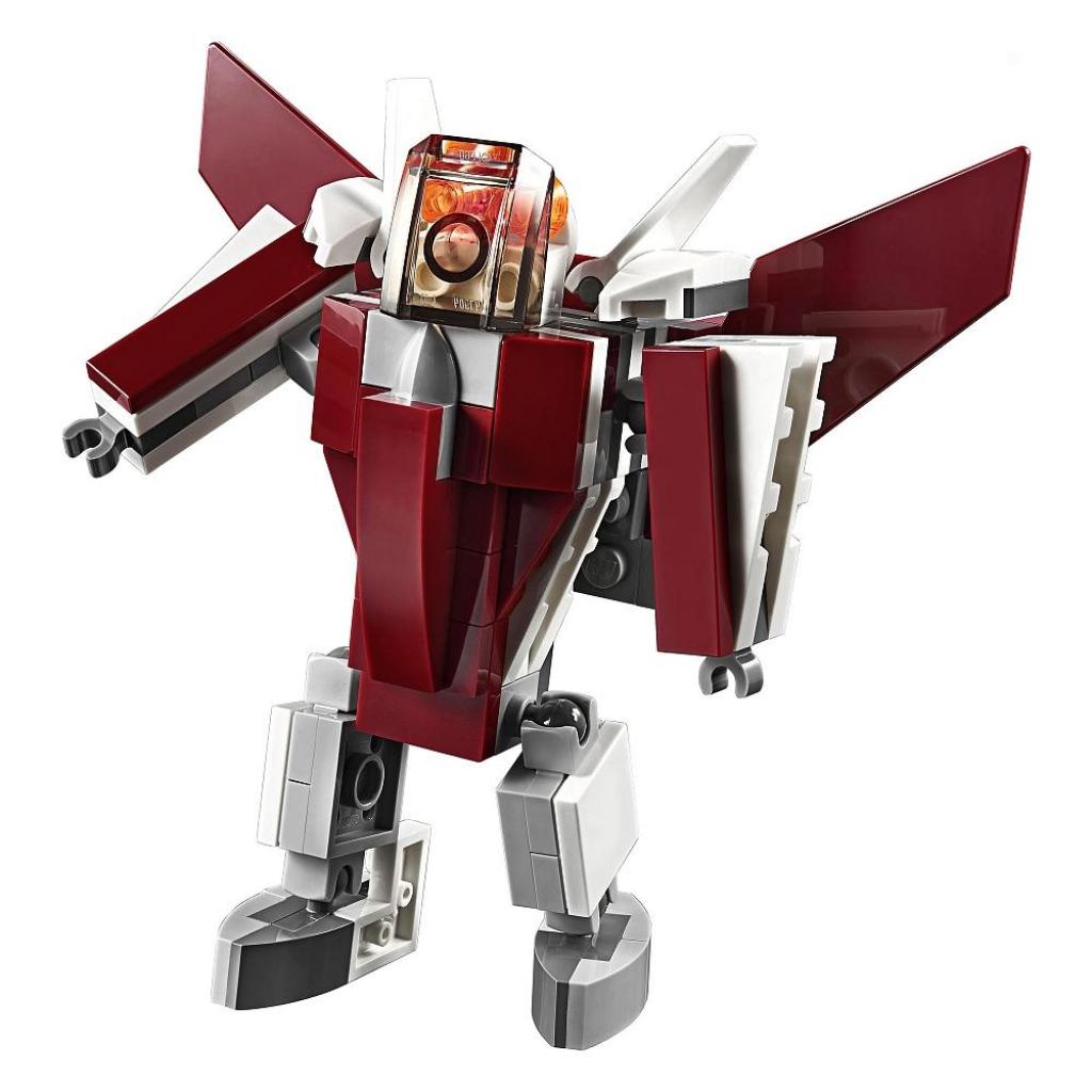 Конструктор LEGO Creator Футуристичний літак 157 деталей (31086) - зображення 9