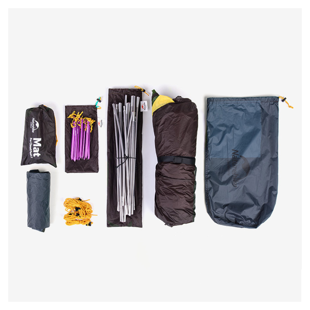 Намет Naturehike двомісний Cloud Peak 2 2 NH19K240-Y 15D темно-синій (6927595736326) - зображення 4