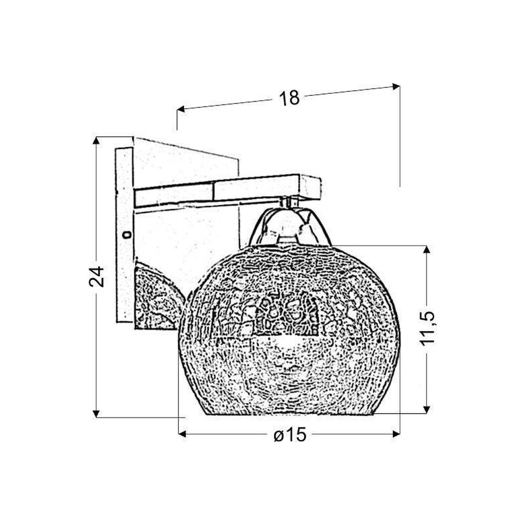 Бра Candellux 21-22240 CROMINA (21-22240) - изображение 3