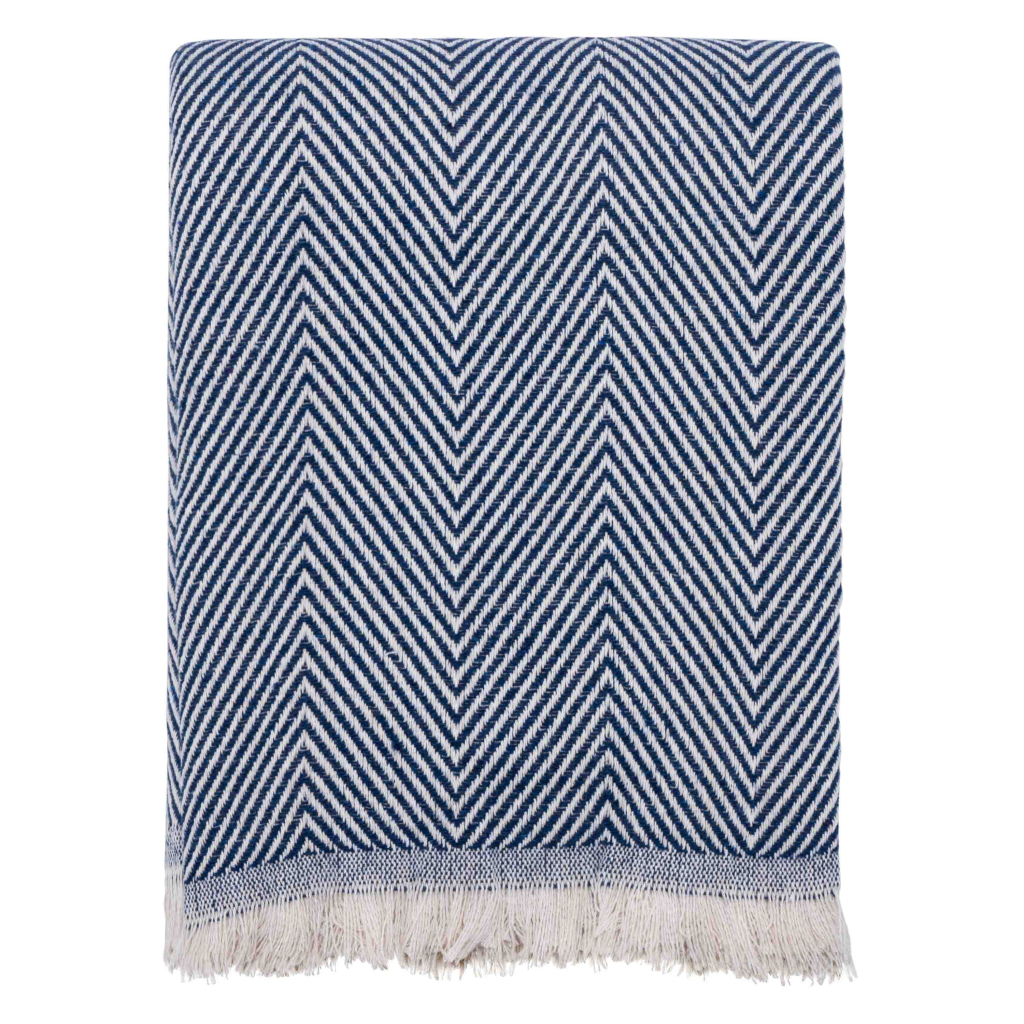 Плед Ardesto Summer 100% бавовна, синій 190х220 см (ART0920SB) - зображення 7