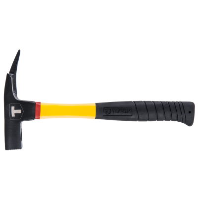 Молоток Topex шиферний 600 г, рукоятка зі скловолокна (02A120) - зображення 1