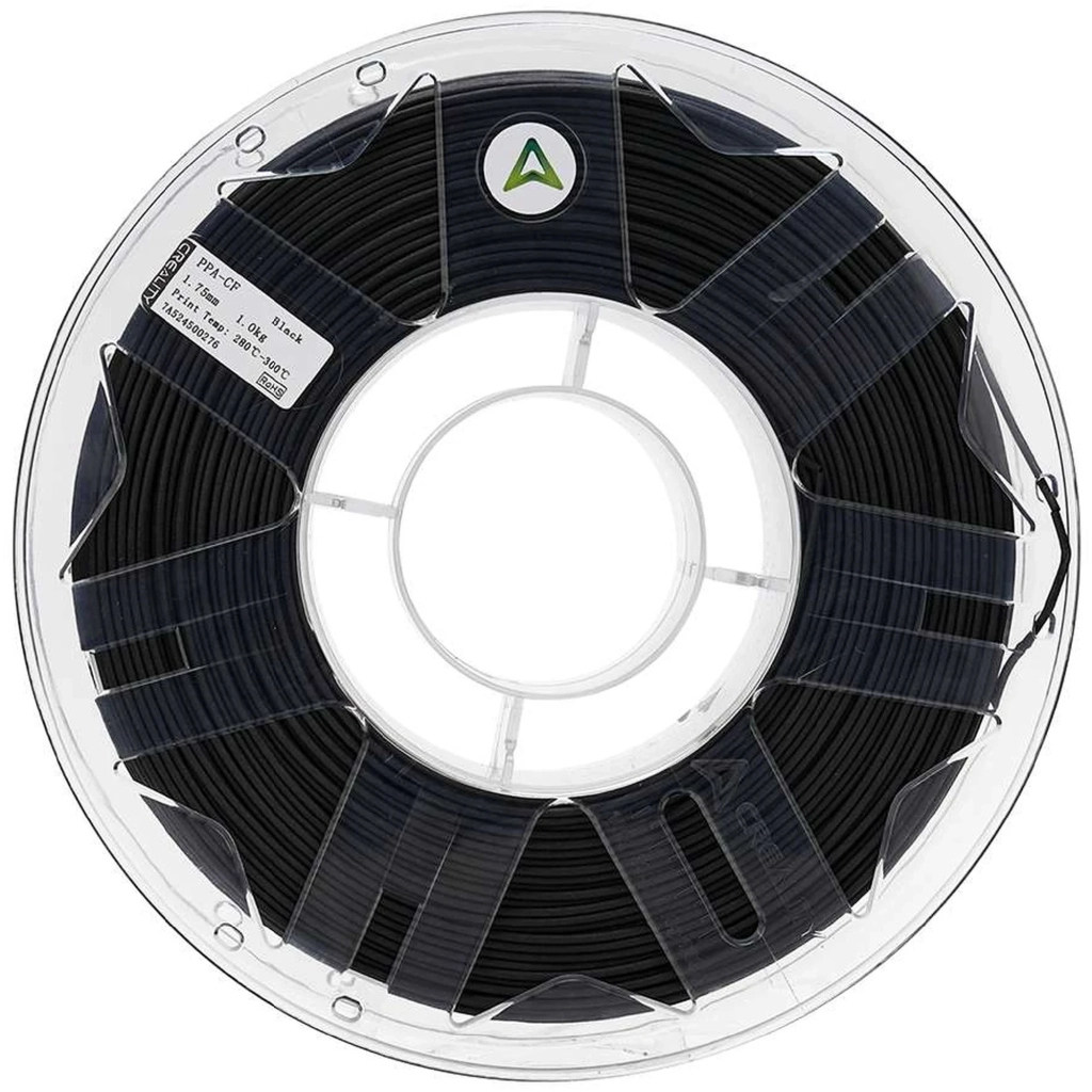 Пластик для 3D-принтера Creality PPA-CF 1.75мм, black, 1кг (3301060020) - зображення 3