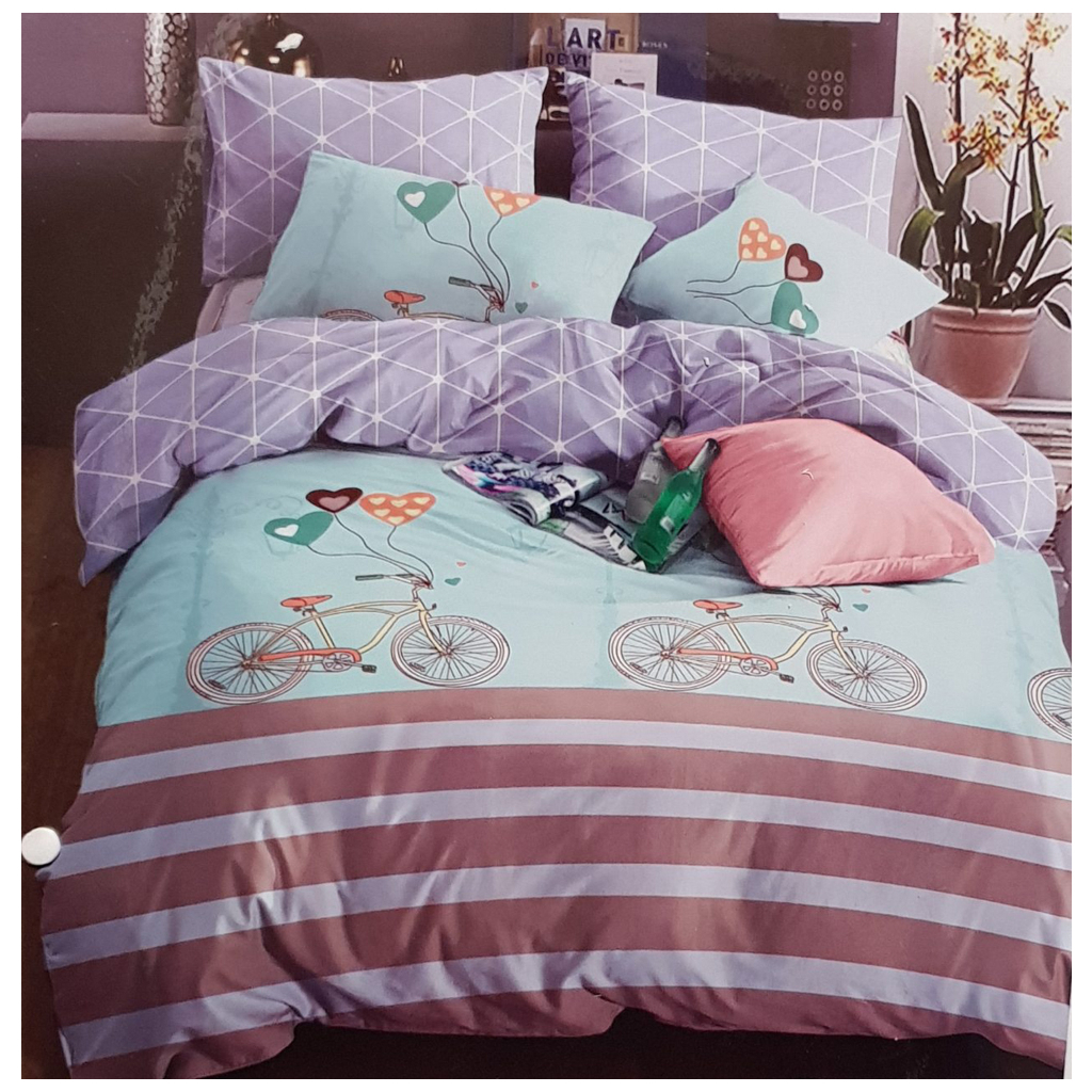 Постільна білизна MirSon King Size Бязь Premium Alta №47 220х240 (2200001172111) - изображение 1