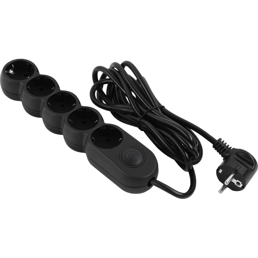 Мережевий подовжувач 2E 2E-U05VESM3BK - зображення 1