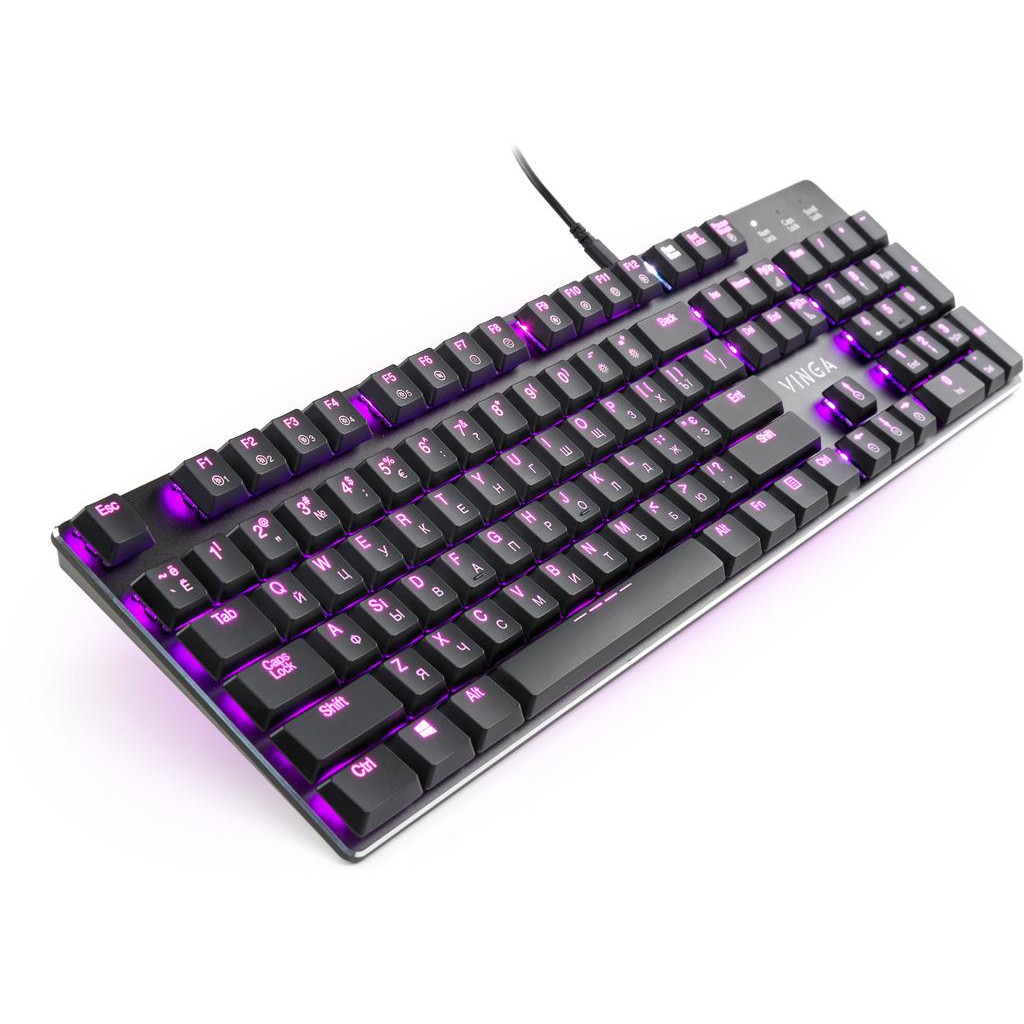 Клавіатура Vinga KBGM-395 black - зображення 9