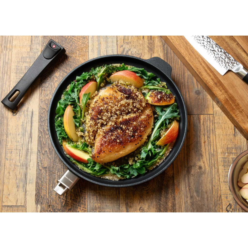 Сковорода Swiss Diamond Induction 32 см зі з'ємною ручкою (XD6432iD) - зображення 4