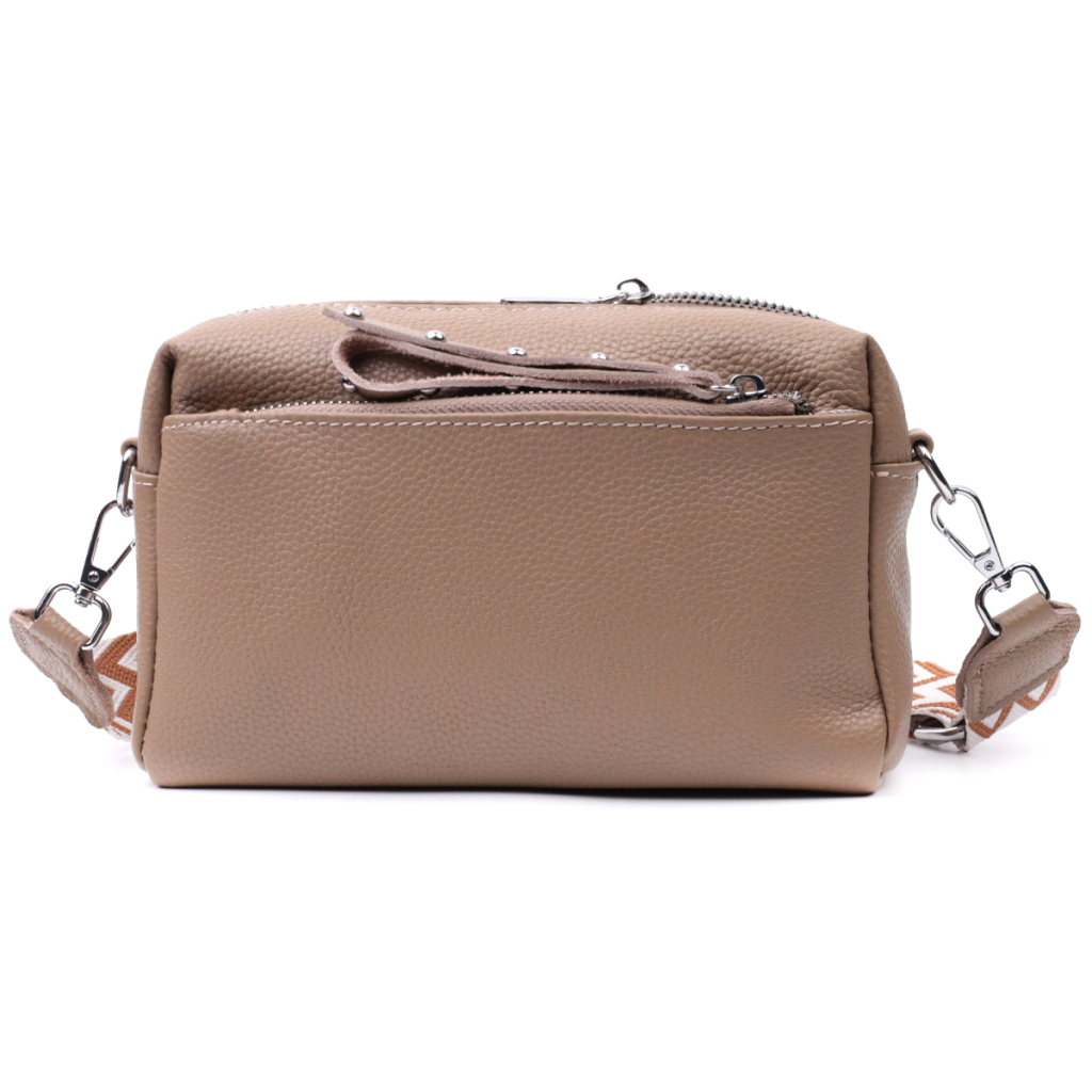 Сумка Vintage З натуральної шкіри Бежева (22650) - зображення 5