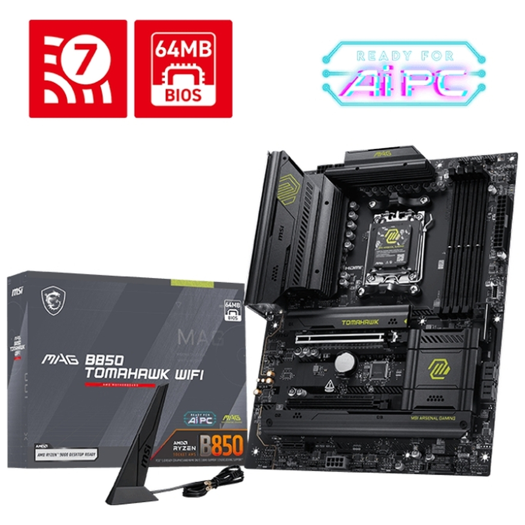 Материнська плата MSI MAG B850 TOMAHAWK WIFI - зображення 5