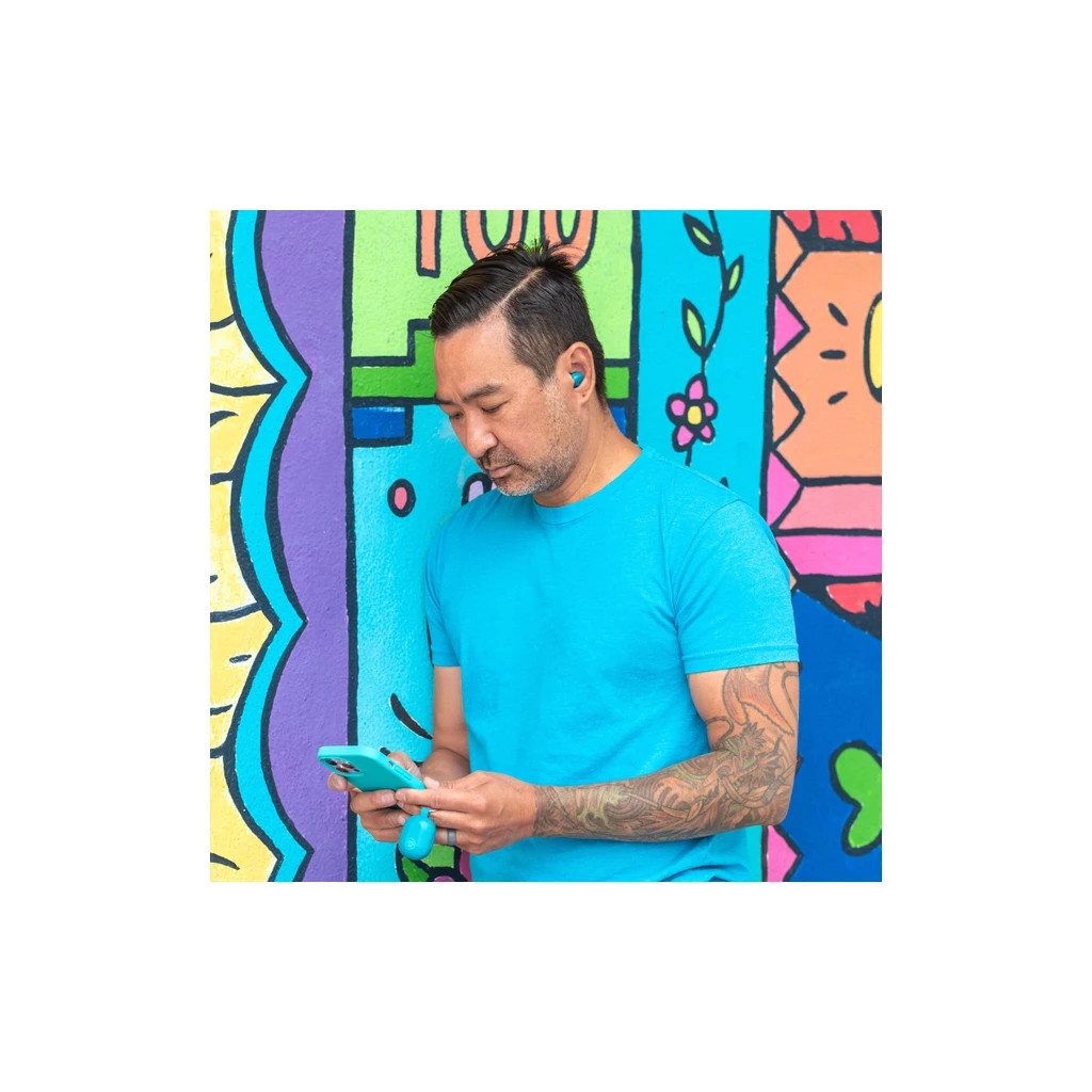 Навушники Jlab JBuds Mini Aqua Teal (IEUEBJBMINIRAQUA124) - зображення 11