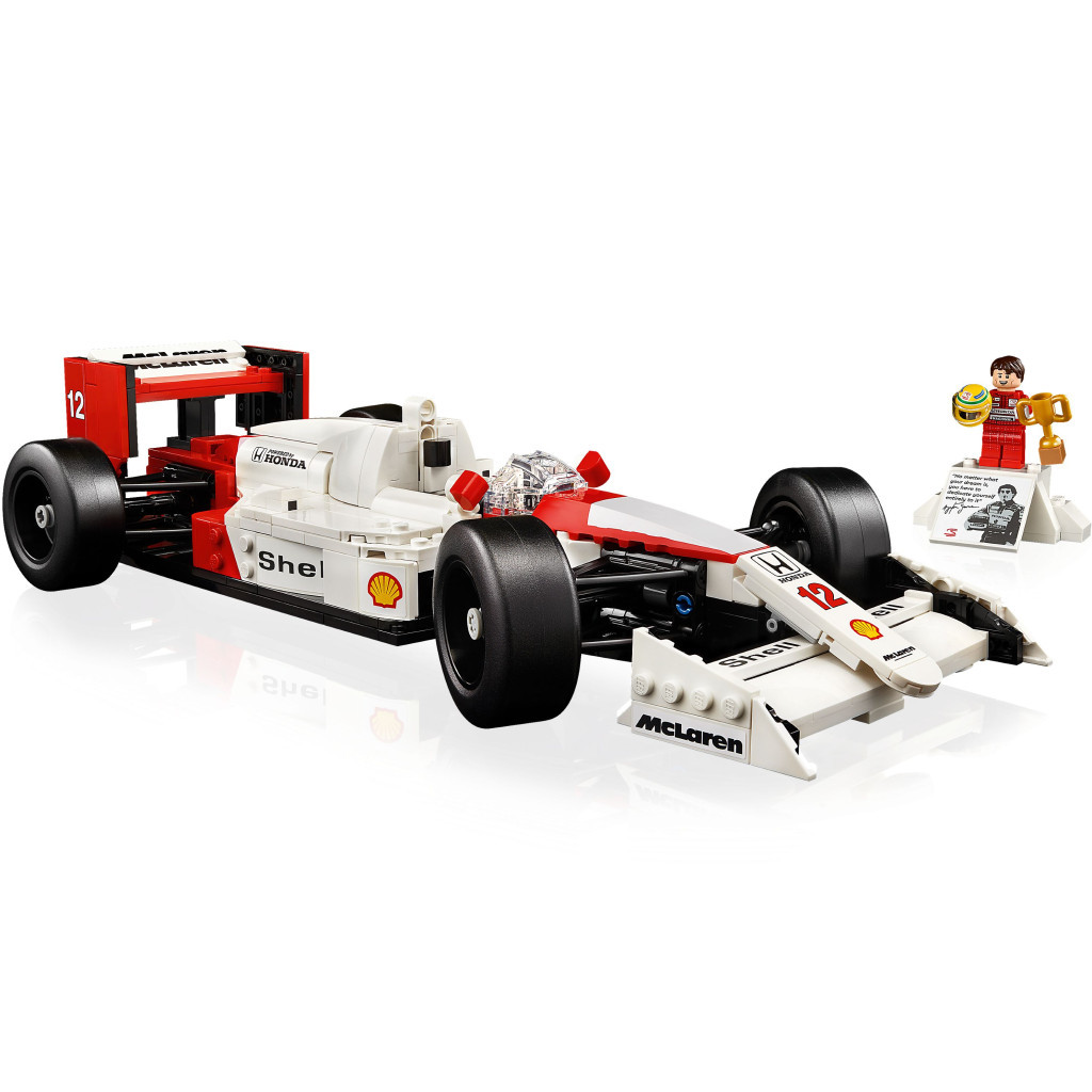 Конструктор LEGO Icons McLaren MP4/4 і Айртон Сенна (10330) - зображення 4