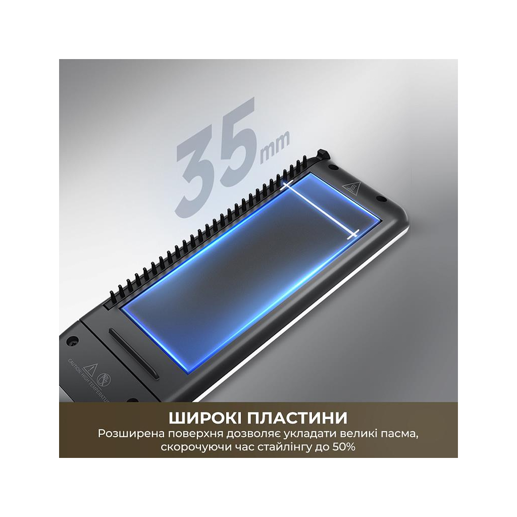 Вирівнювач для волосся Dreame AuraSteam Straight White AA01A (AA01A-WH) - зображення 5