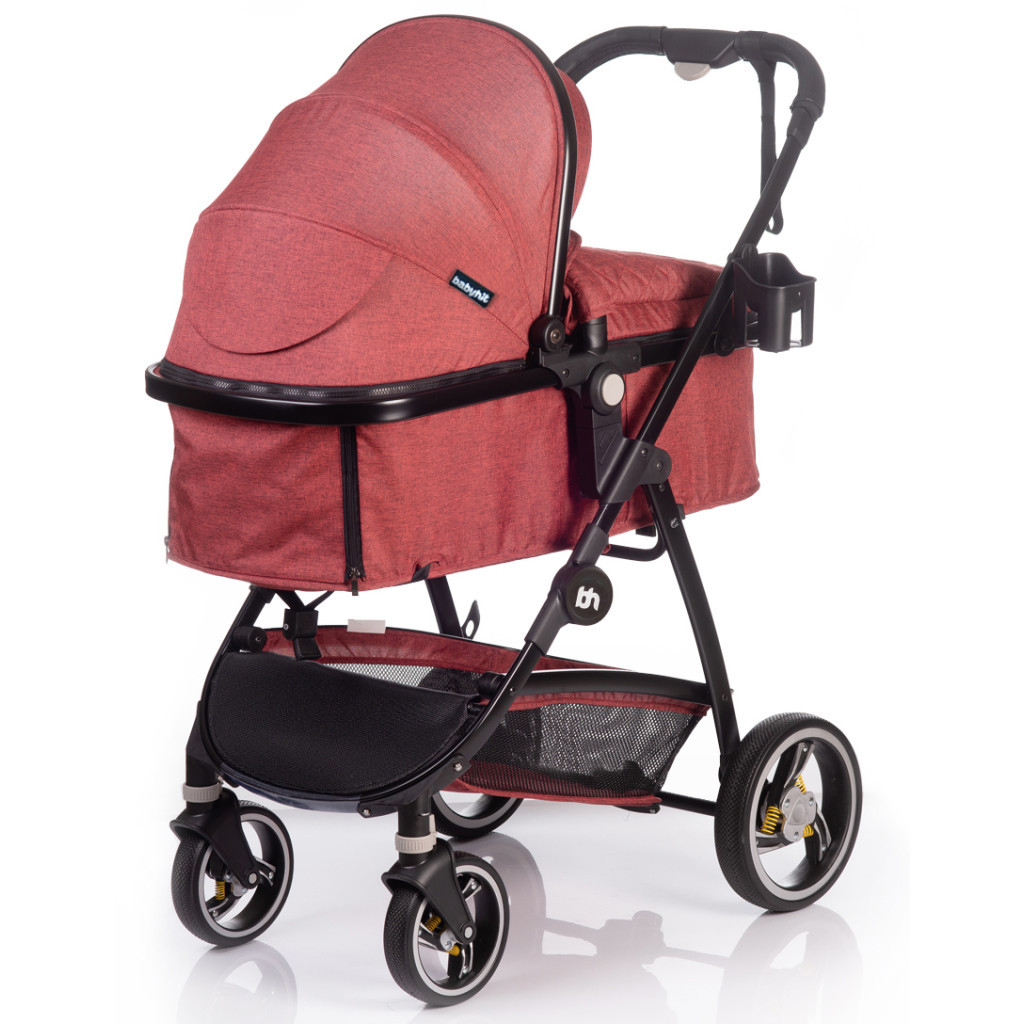 Коляска BabyHit Winger - Red трансформер (73644) - зображення 7