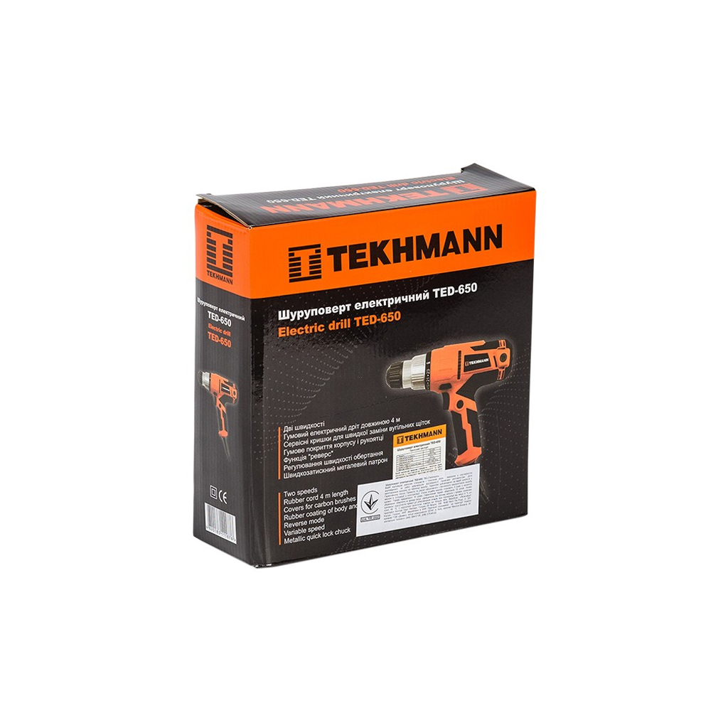 Шуруповерт Tekhmann TED-650 (844128) - зображення 7