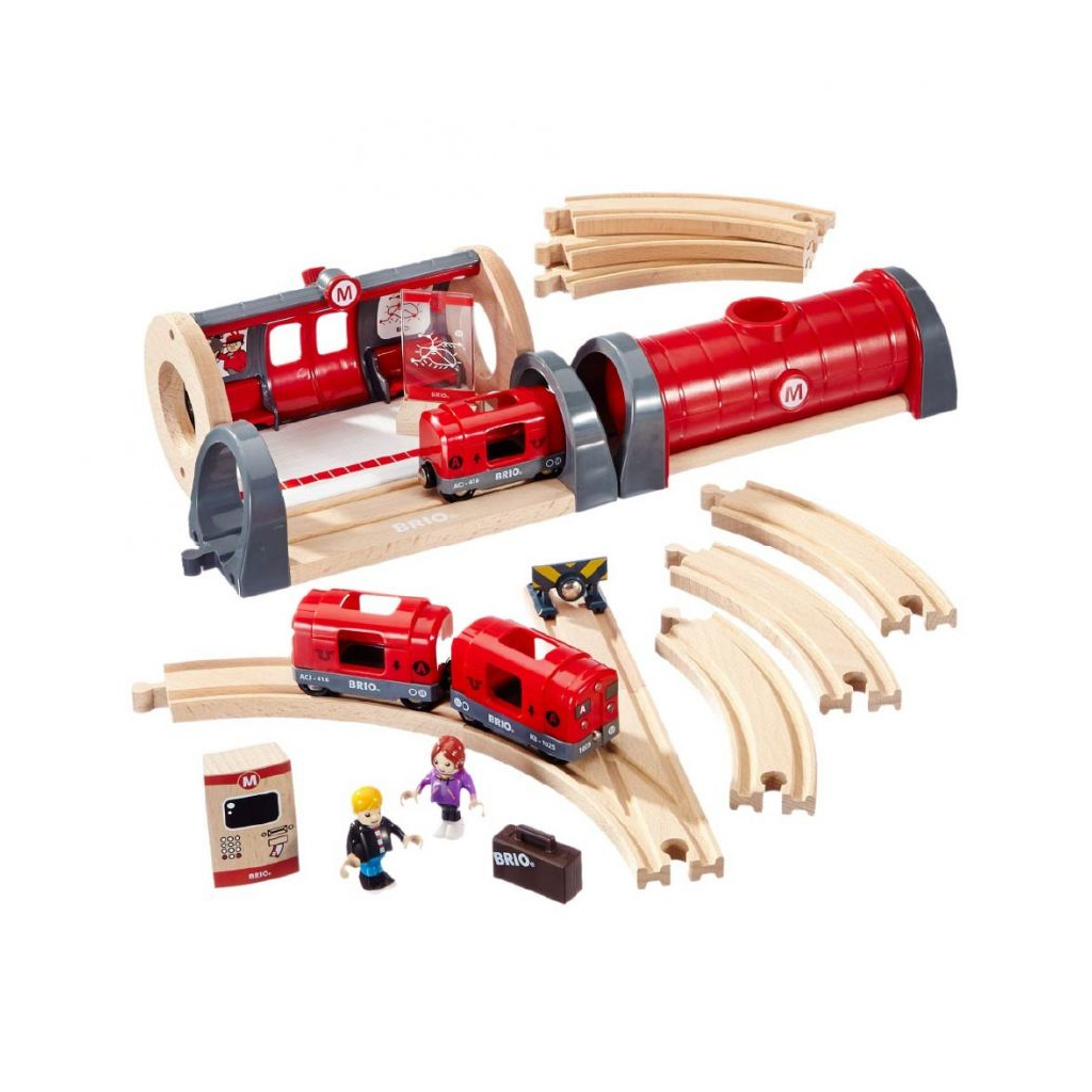 Залізниця Brio Метро Railway Set (33513) - зображення 3