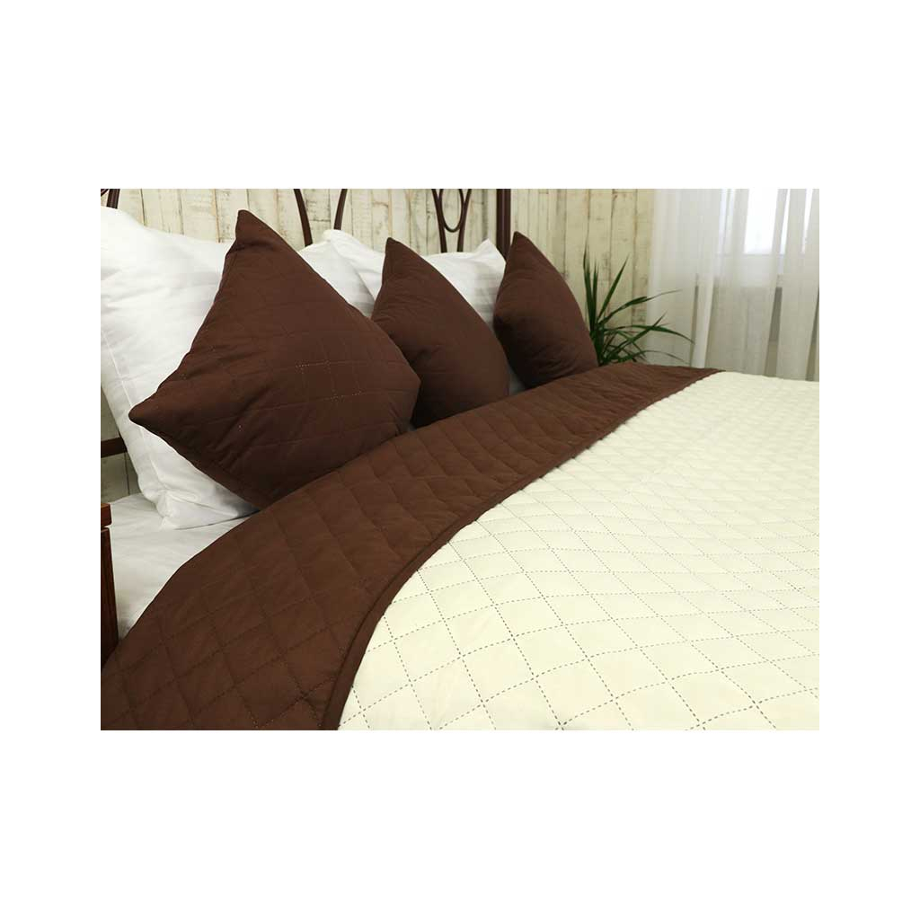 Покривало Руно Двостороннє Барселона шоколадно-молочне 150х212 см (360.52У_Барселона) - зображення 5