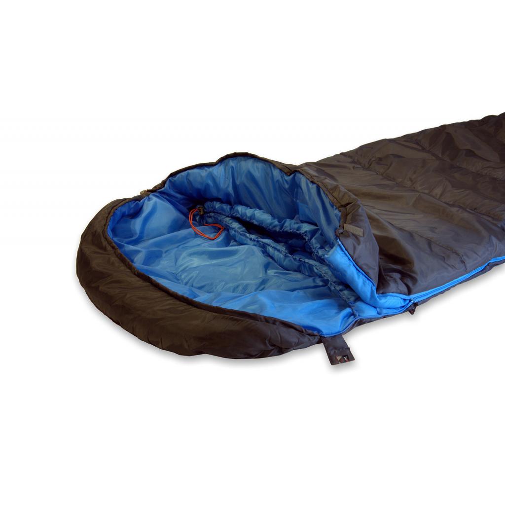 Спальний мішок High Peak TR 300 0C Anthra/Blue Right (928925) - зображення 4