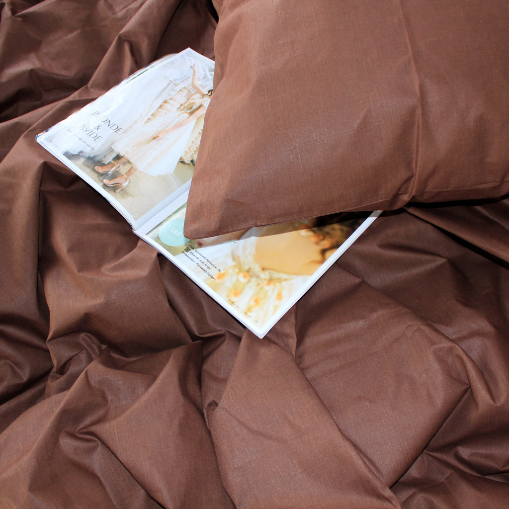 Постільна білизна MirSon Ranforce Elite 19-1217 Chocolate perla 143х210 (2200004669465) - зображення 4