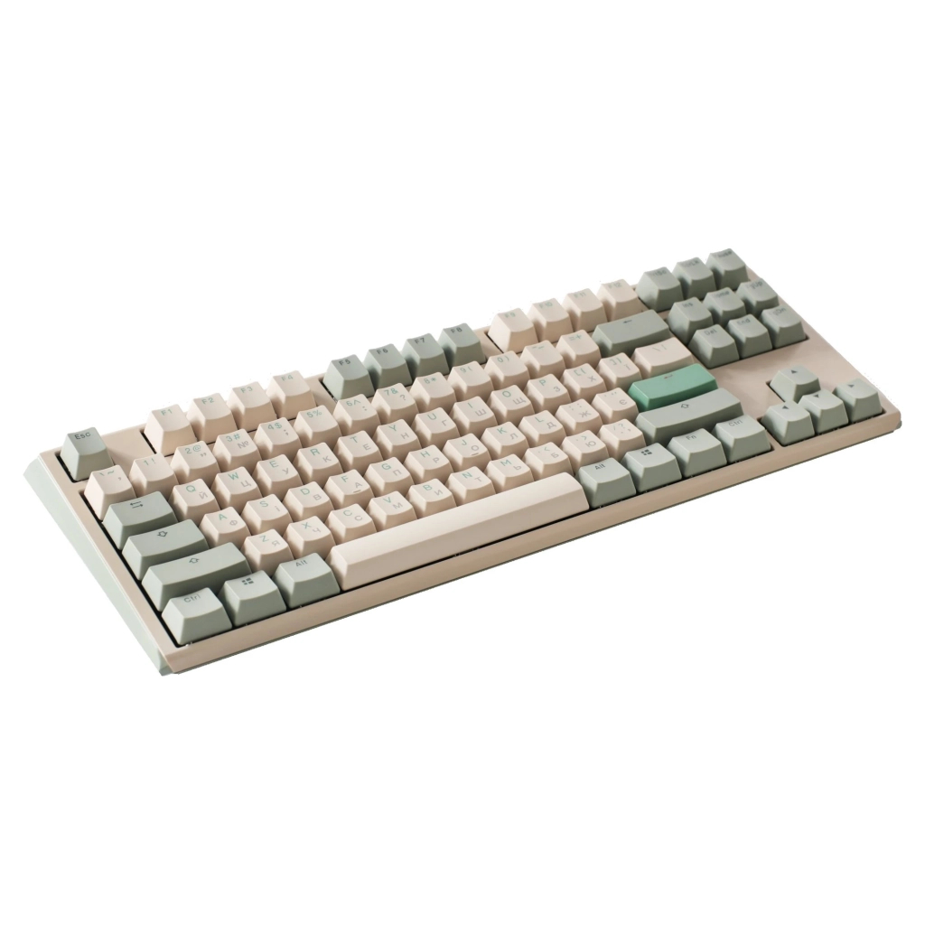 Клавіатура Ducky One 3 TKL Cherry MX Speed Silver UA USB Cream (DKON2187-PUAPXМAEGGC1) - зображення 2