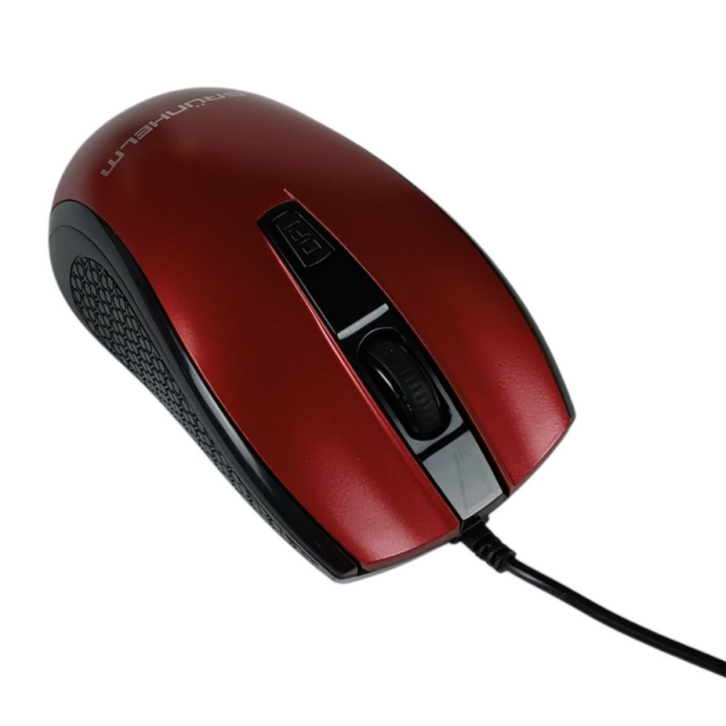Мишка Grunhelm M-342WD USB Red (126867) - зображення 4