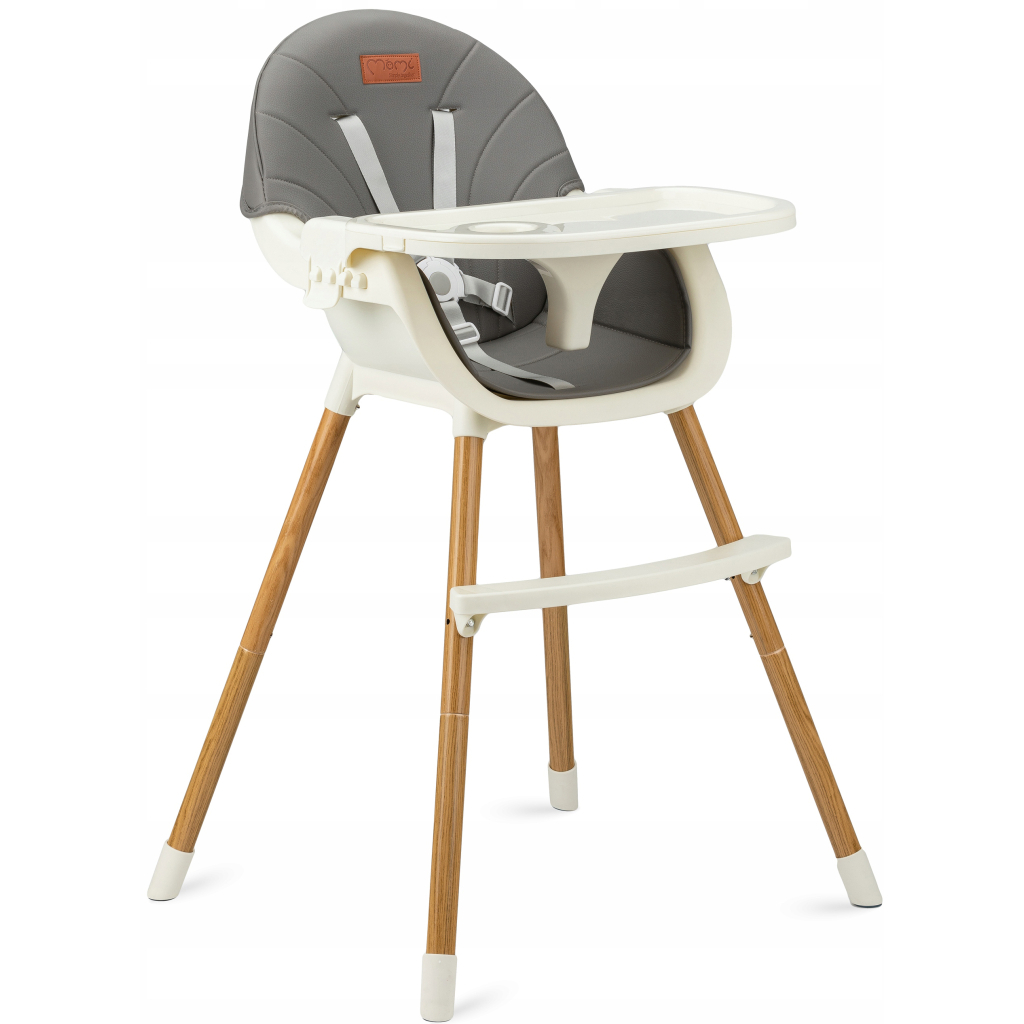 Стілець для годування MoMi Flovi dark grey (KRKA00020) - зображення 2