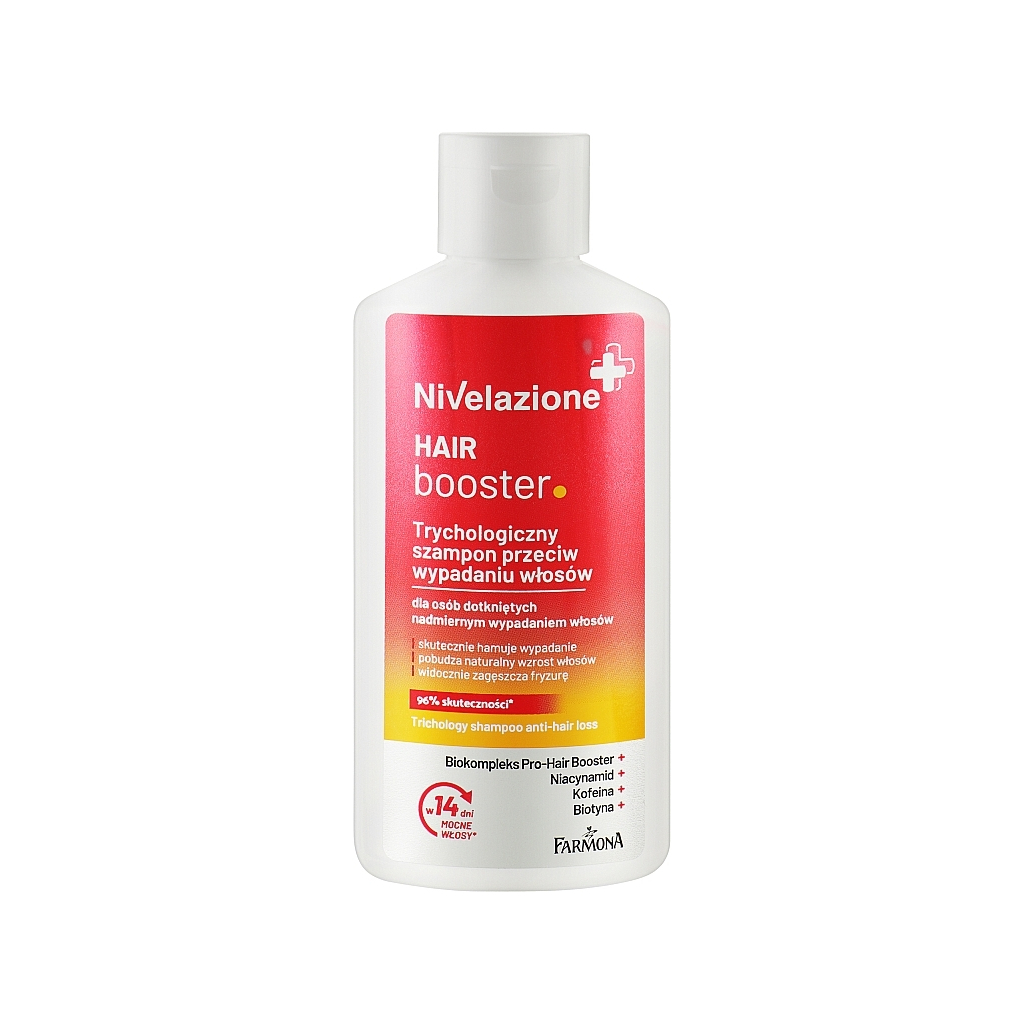 Шампунь Farmona Nivelazione Hair Booster Trichological Anti-Hair Loss Shampoo Проти випадіння волосся 100 мл (5900117976609) - зображення 1