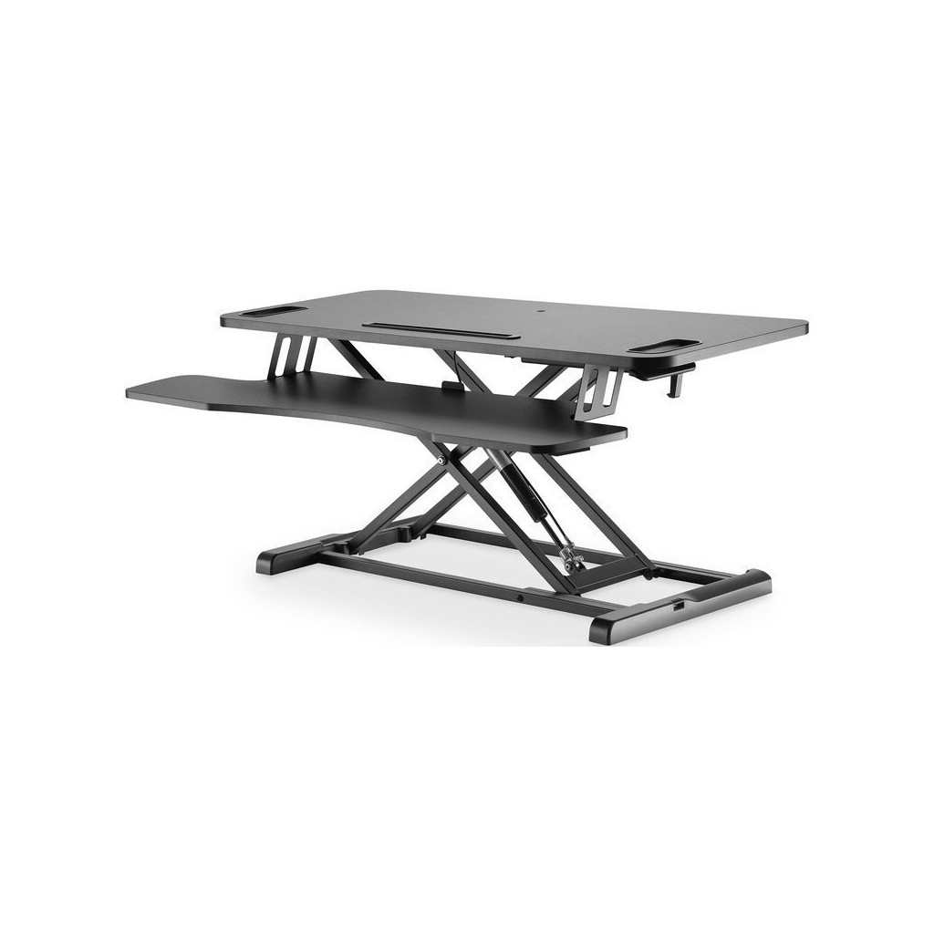 Столик для ноутбука Digitus Ergonomic Workspace Riser, 11-46cm, black (DA-90380-1) - зображення 1