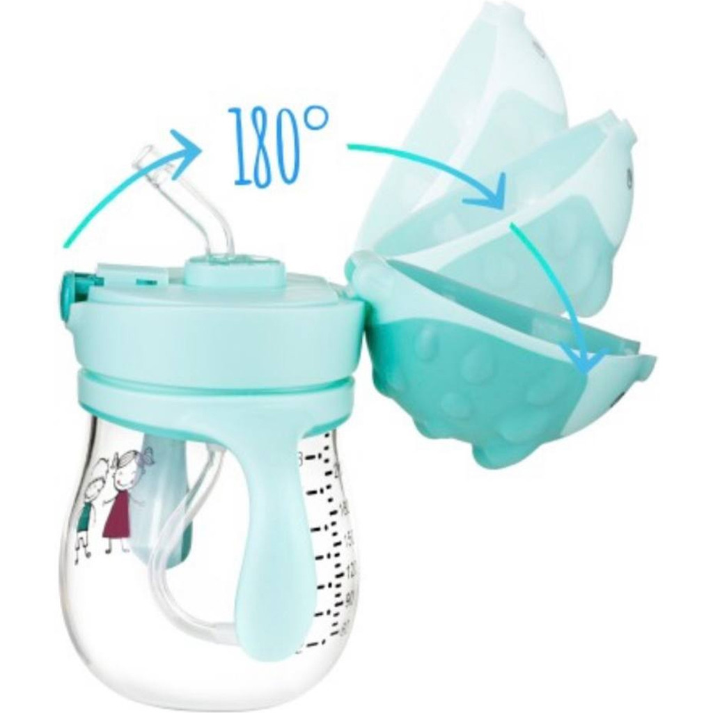 Поїльник-непроливайка Akuku м'ятний (A0033) - зображення 4