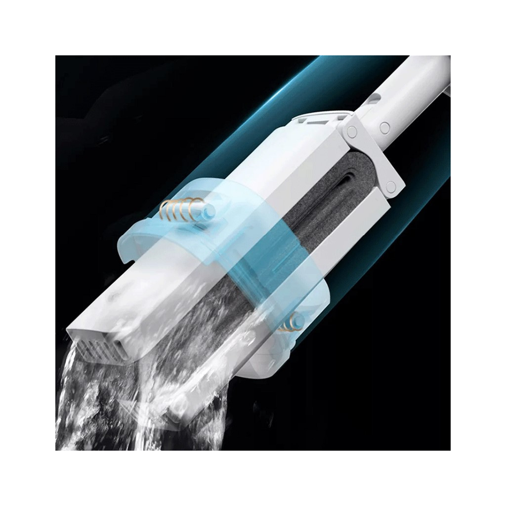 Швабра Xiaomi Blue Fish Sponge Mop White Для сухого та вологого прибирання (PU03A) - зображення 2