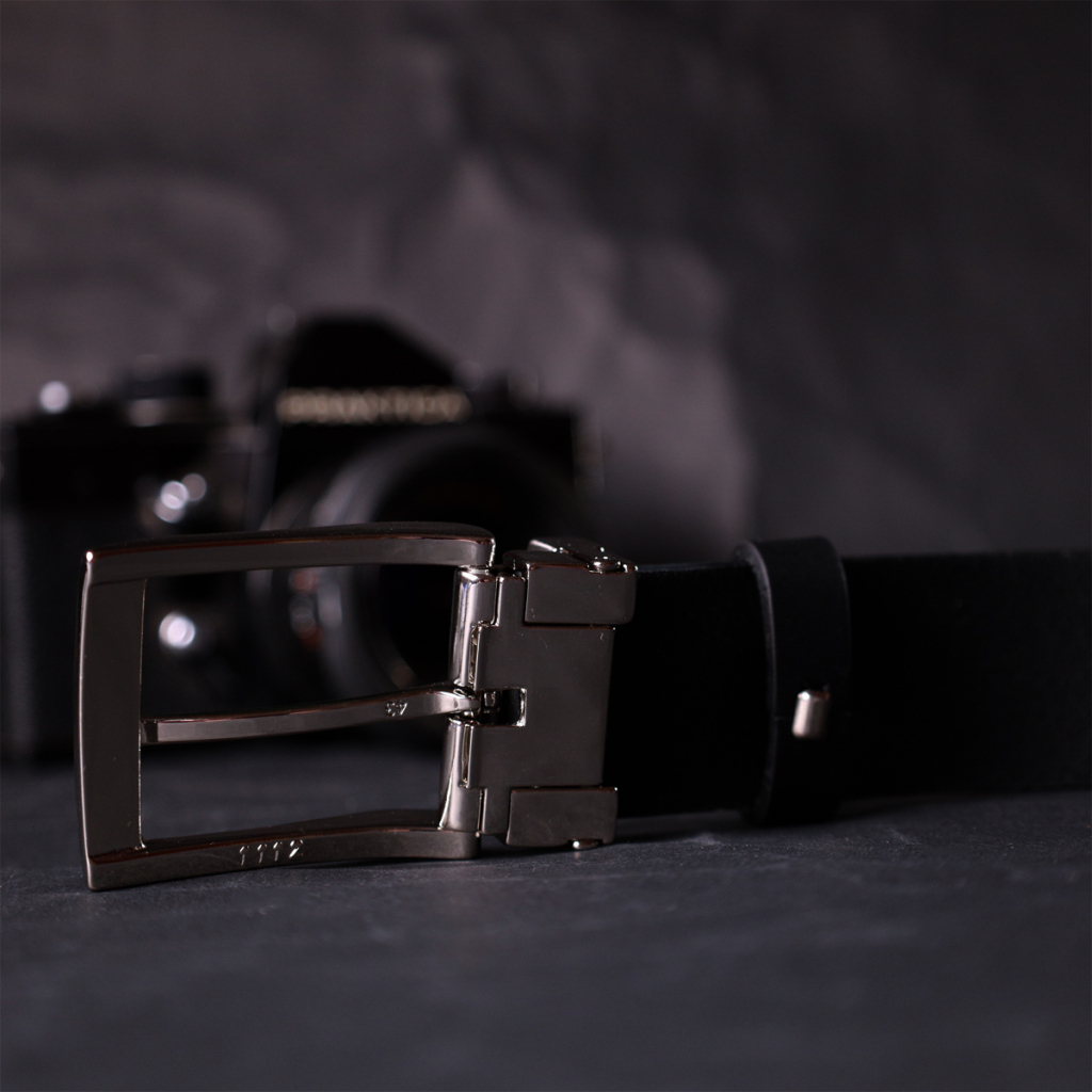 Ремінь Grande Pelle Брючний з натуральної шкіри Чорний (11675) - зображення 8