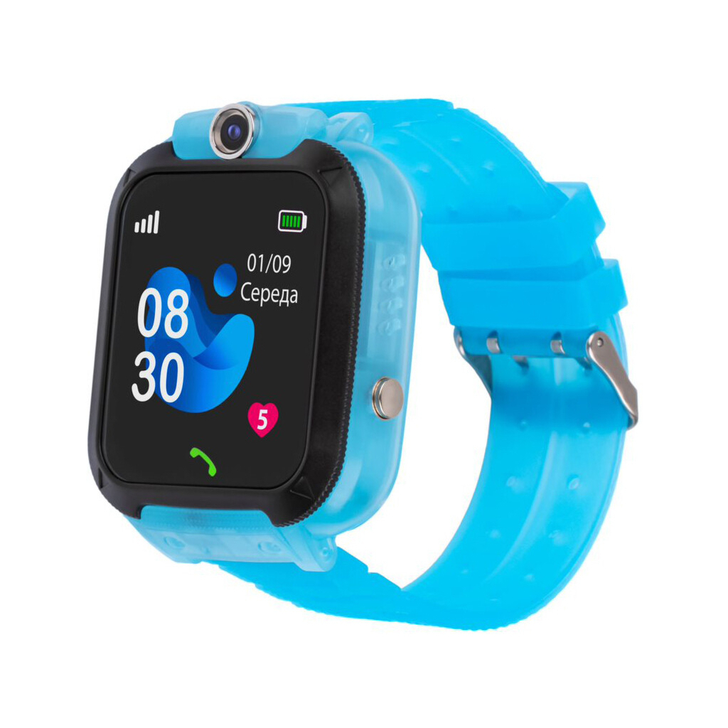 Смарт-годинник Amigo GO007 FLEXI GPS Blue (871497) - зображення 1