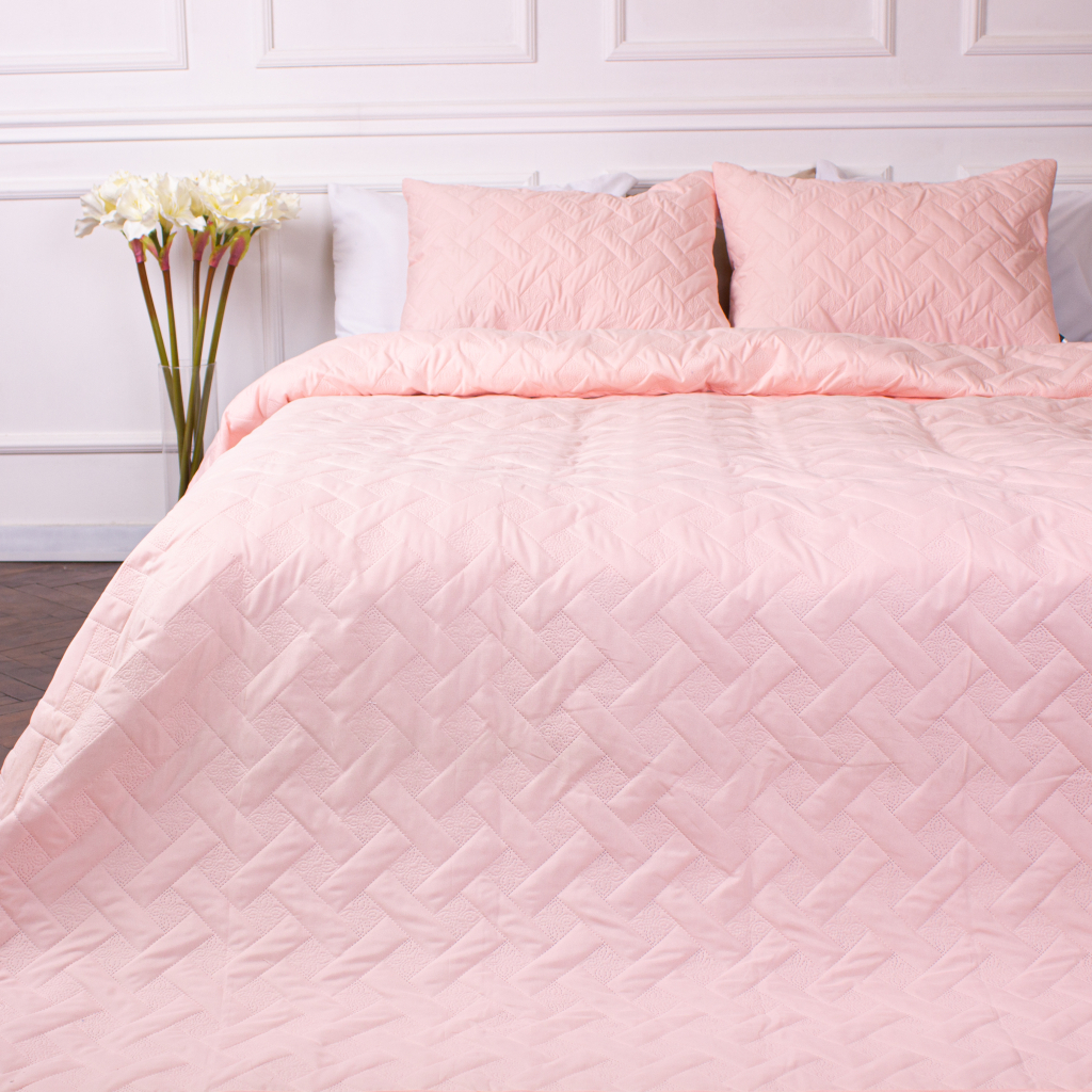 Покривало MirSon набір Deep Line №7101 Creole Pink 150х210 + 2 наволочки 50х70 (2200005622780) - зображення 7