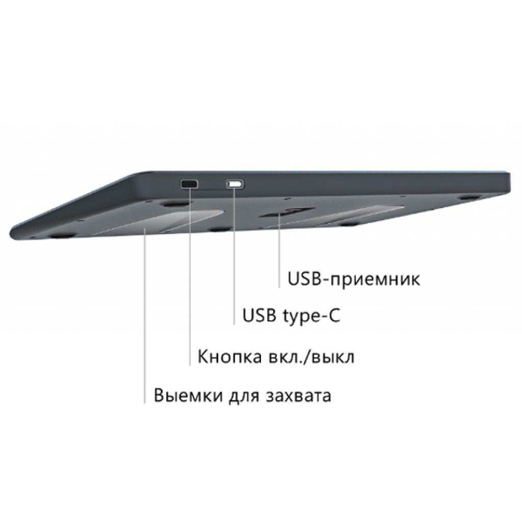 Клавіатура Prestigio Click&Touch Bluetooth (PSKEY1SGRU) - зображення 9