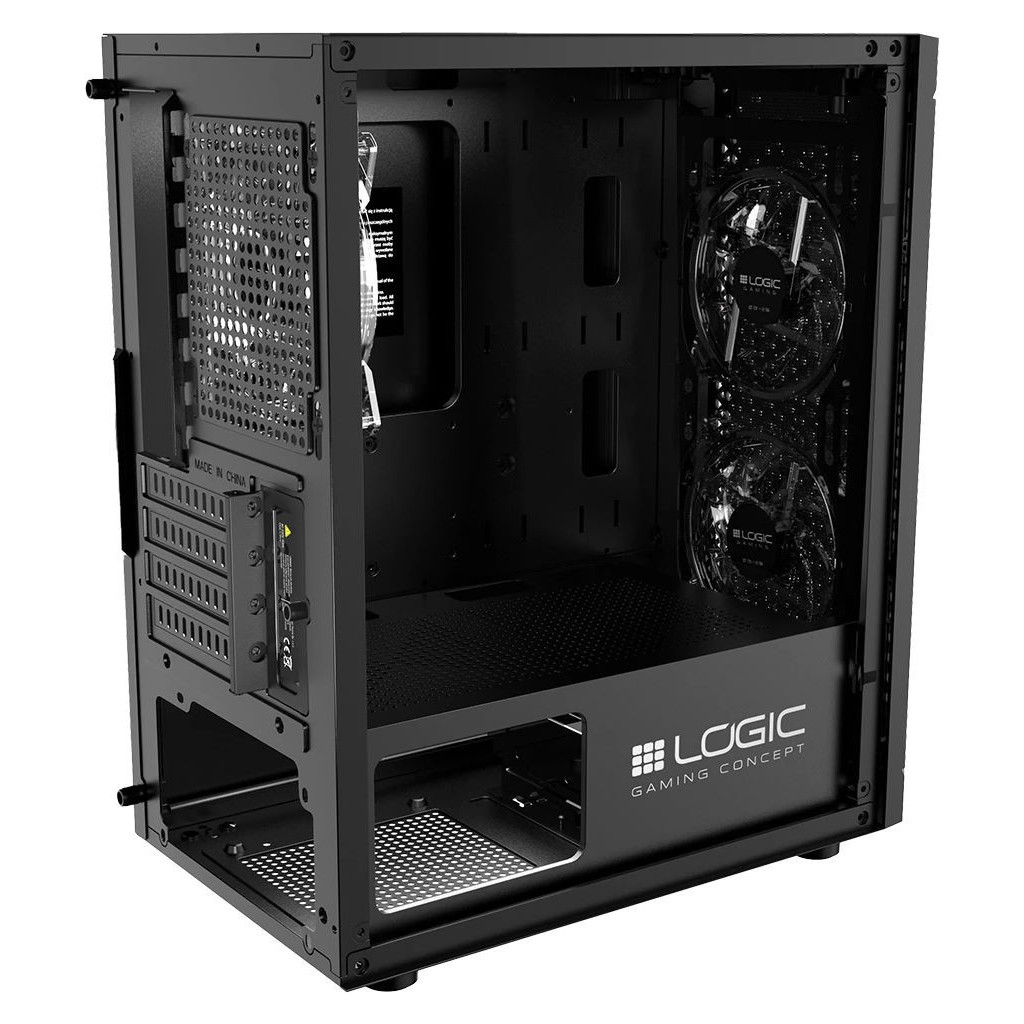 Корпус Logic concept ARAMIS MESH+GLASS ARGB fans 3x120mm (AM-ARAMIS-10-0000000-0002) - зображення 12