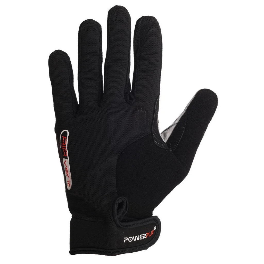 Велорукавиці PowerPlay 6581 Black L (6581_L_Black) - зображення 2