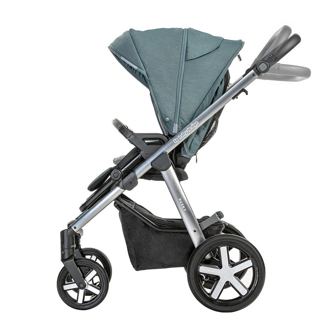 Коляска Baby Design 2 в 1 Husky NR 2021 105 TURQUOISE (204364) - зображення 7