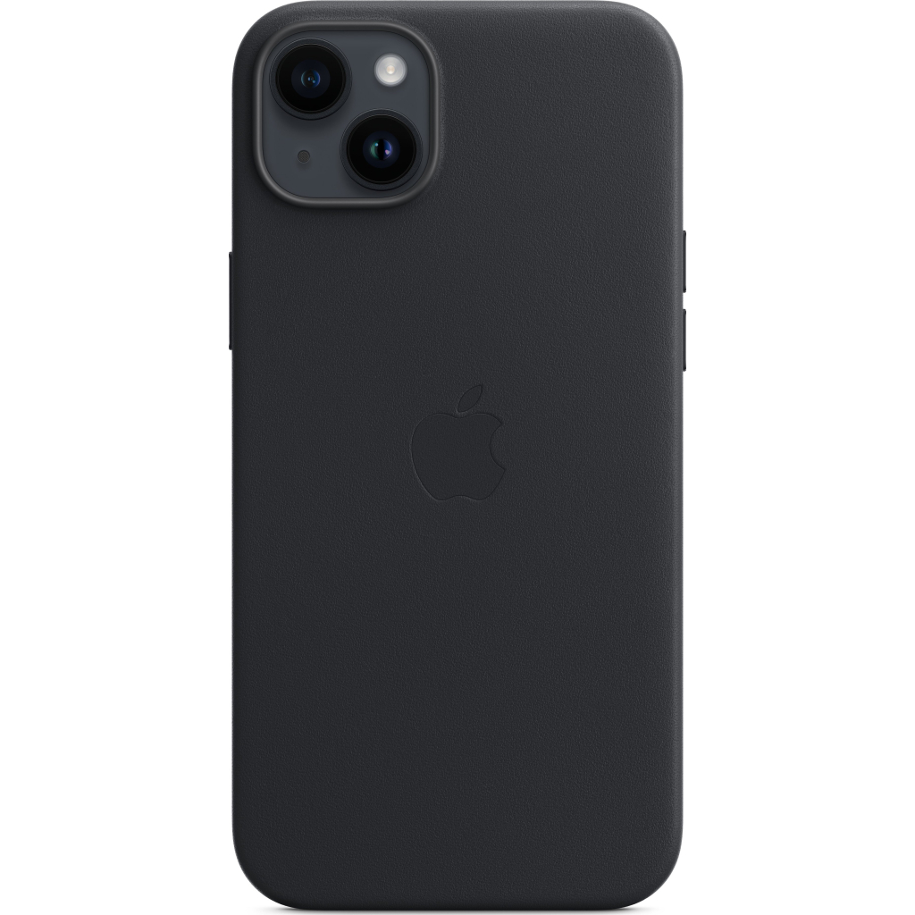 Чохол до мобільного телефона Apple iPhone 14 Plus Leather Case with MagSafe - Midnight,Model A2907 (MPP93ZE/A) - зображення 4