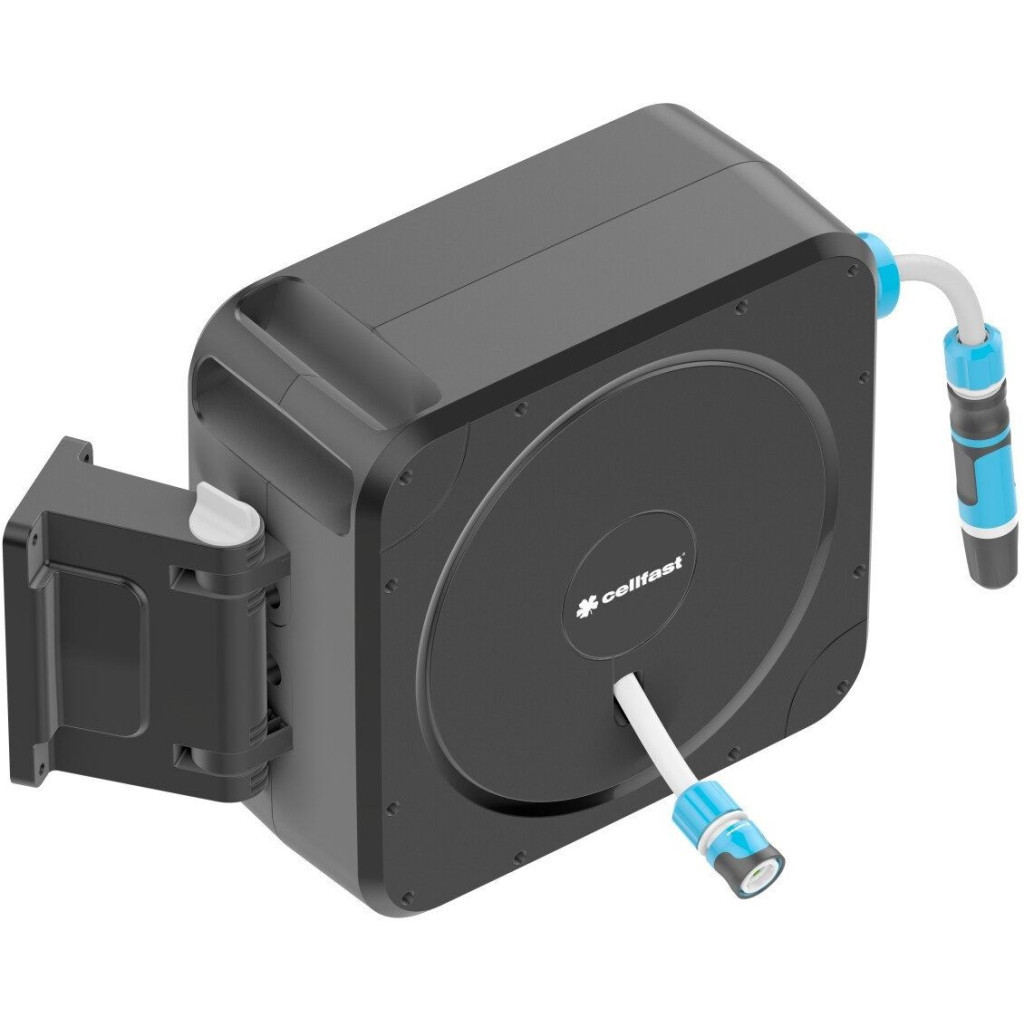 Шланг для поливу Cellfast на котушці ERGO, 20м+2м, шланга 1/2", комплект конекторів та зрошувач ERGO (55-410) - зображення 7