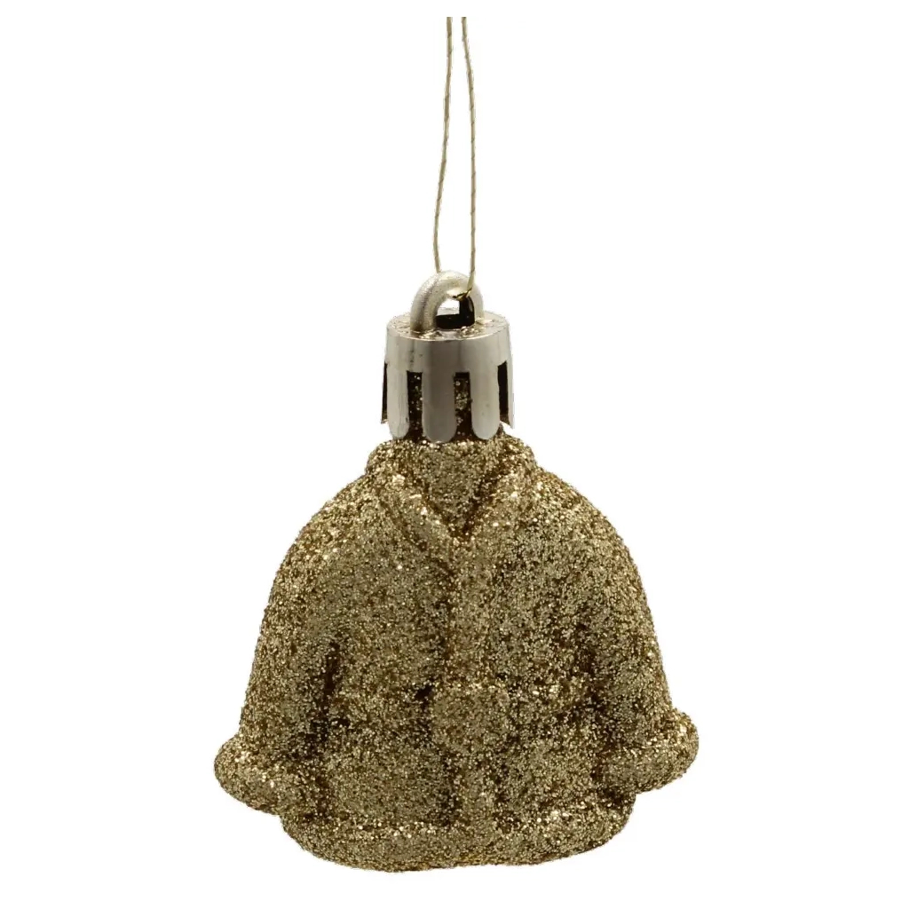 Ялинкова іграшка Chomik пластикові прикраси мікс, 24 шт, срібний, шампань (5900779897205) - изображение 10