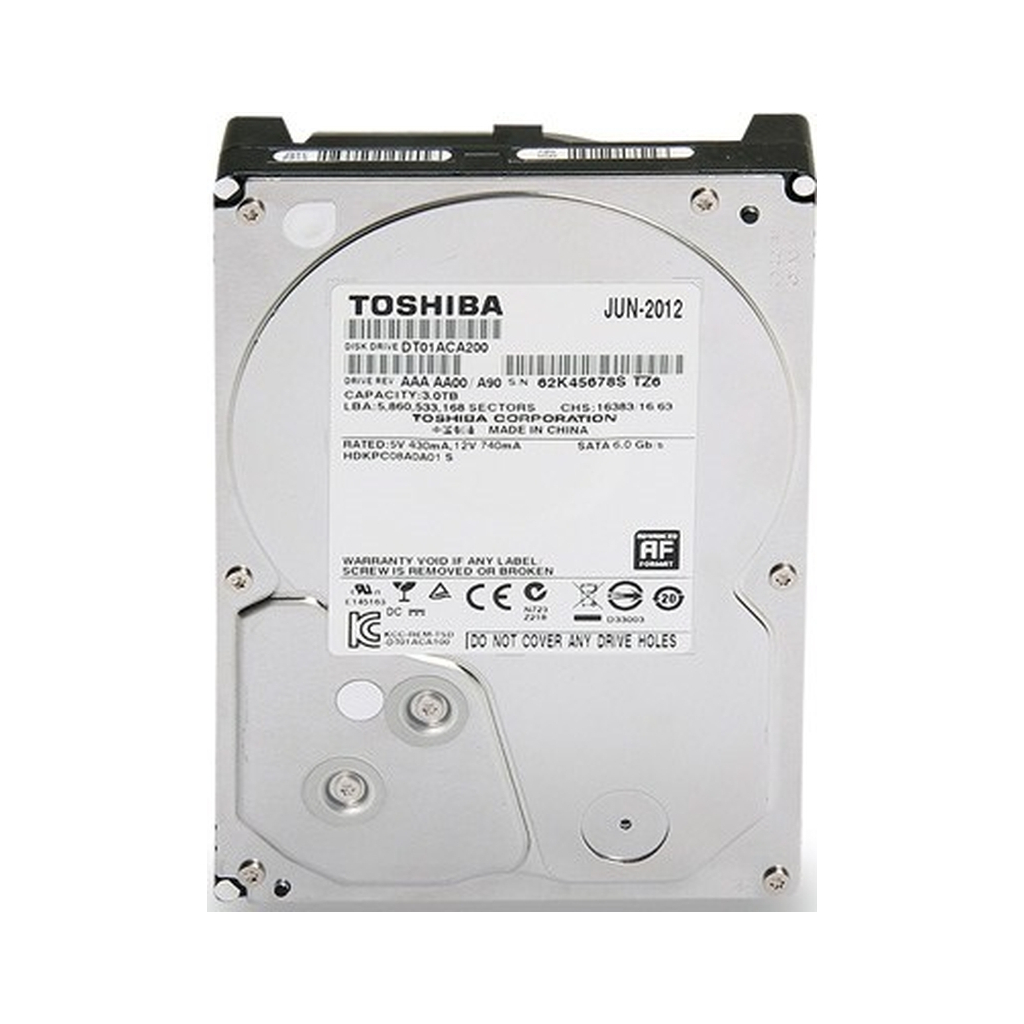 Жорсткий диск 3.5" 2TB Toshiba (# DT01ACA200 #) - зображення 1
