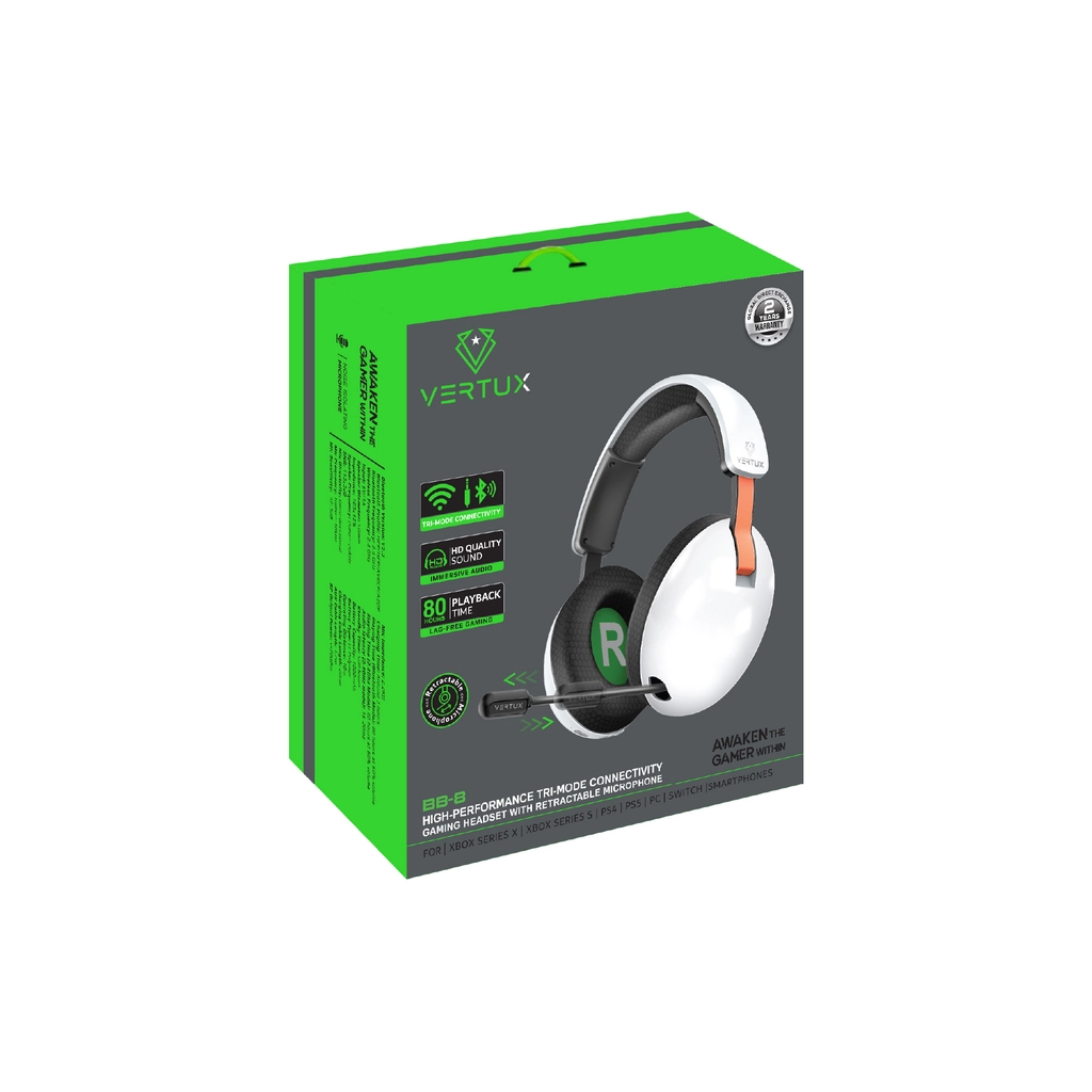 Навушники Vertux BB-8 White (bb-8) - зображення 8