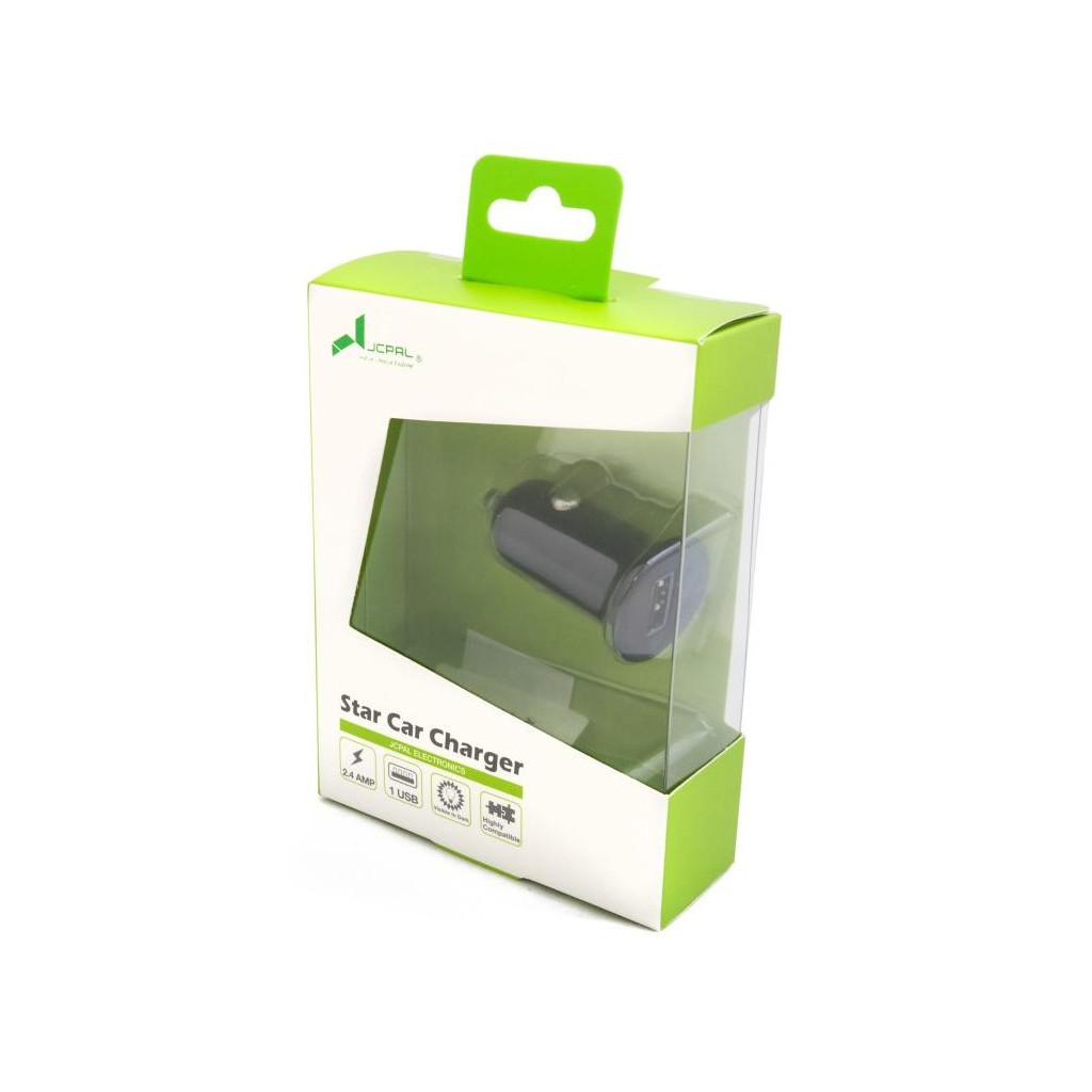 Зарядний пристрій JCPAL Star 1*USB, 2.4A (JCP6005) - зображення 6